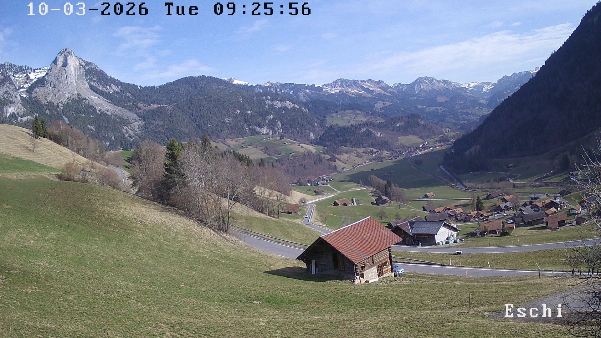 Archiv Foto Webcam in Boltigen-Eschi am Jaunpass