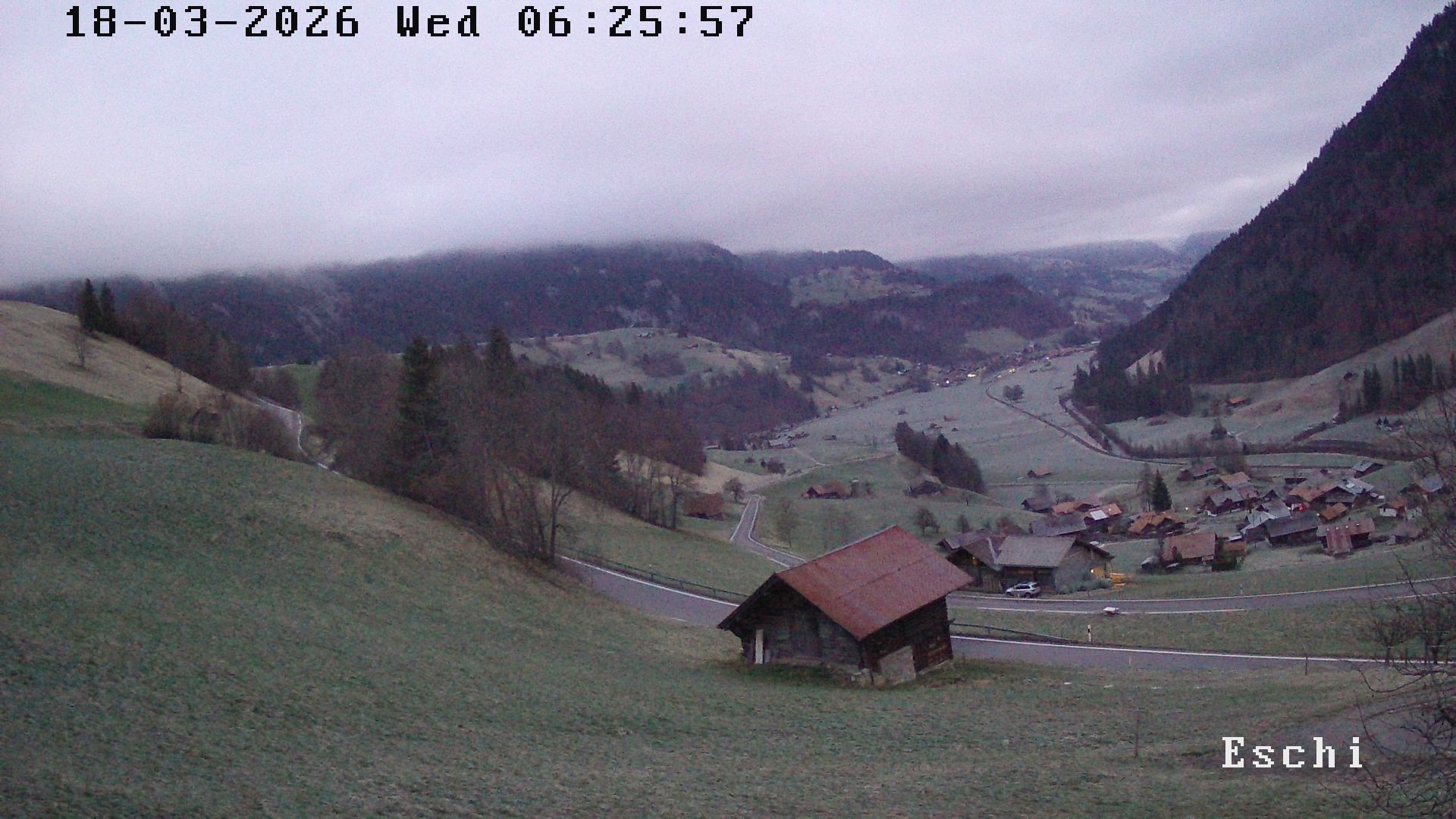 Archiv Foto Webcam in Boltigen-Eschi am Jaunpass