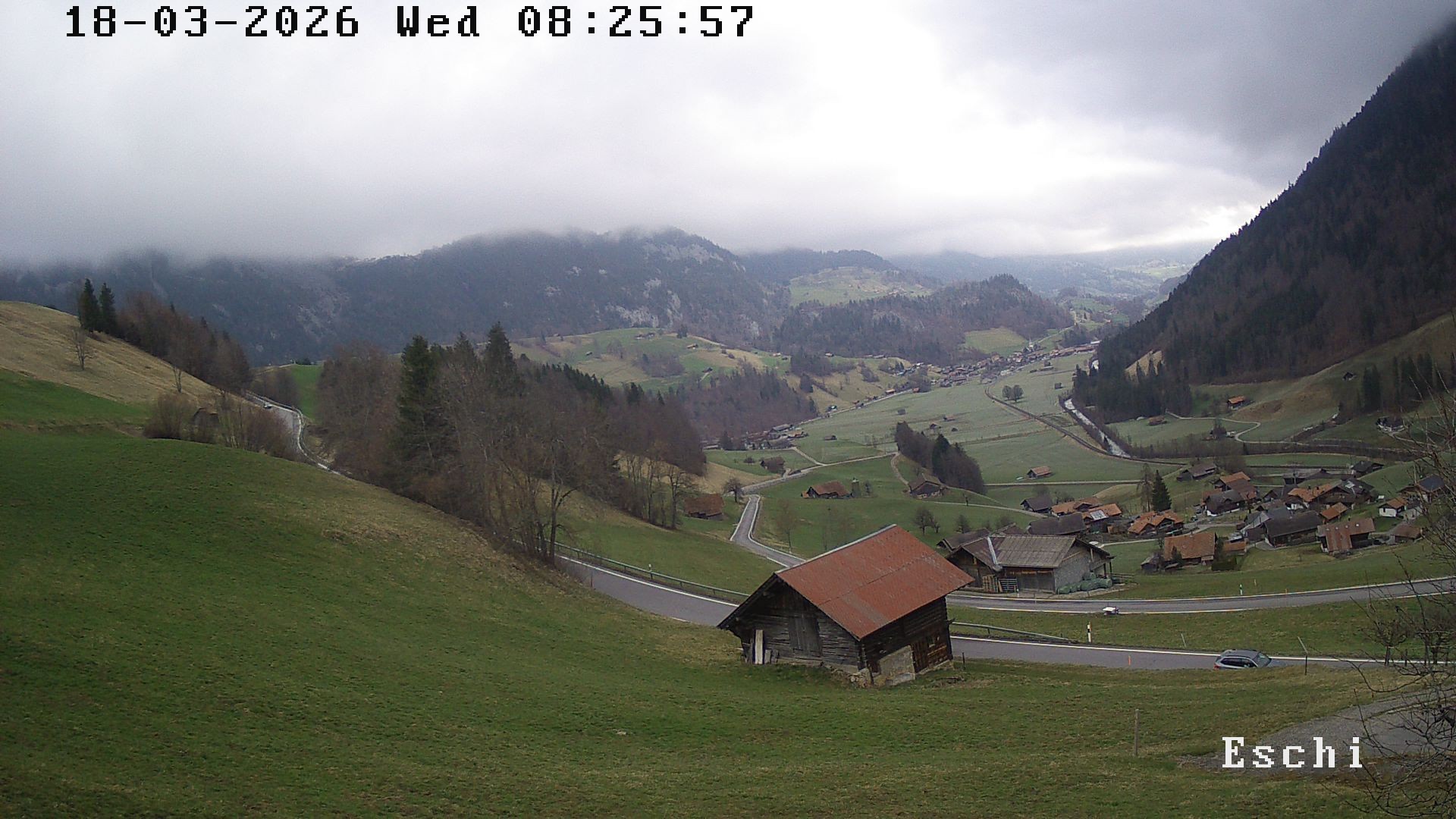Archiv Foto Webcam in Boltigen-Eschi am Jaunpass