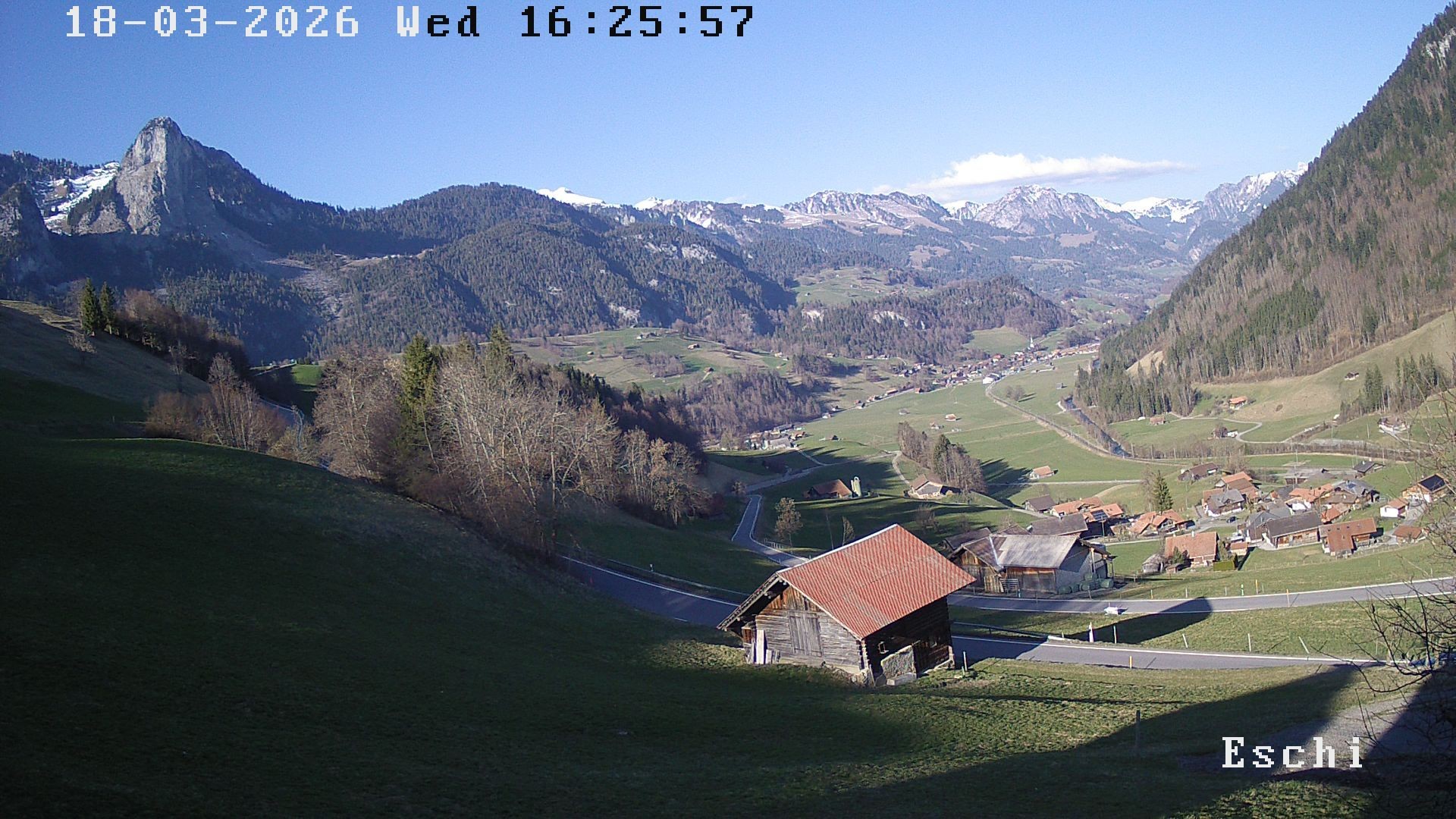 Archiv Foto Webcam in Boltigen-Eschi am Jaunpass