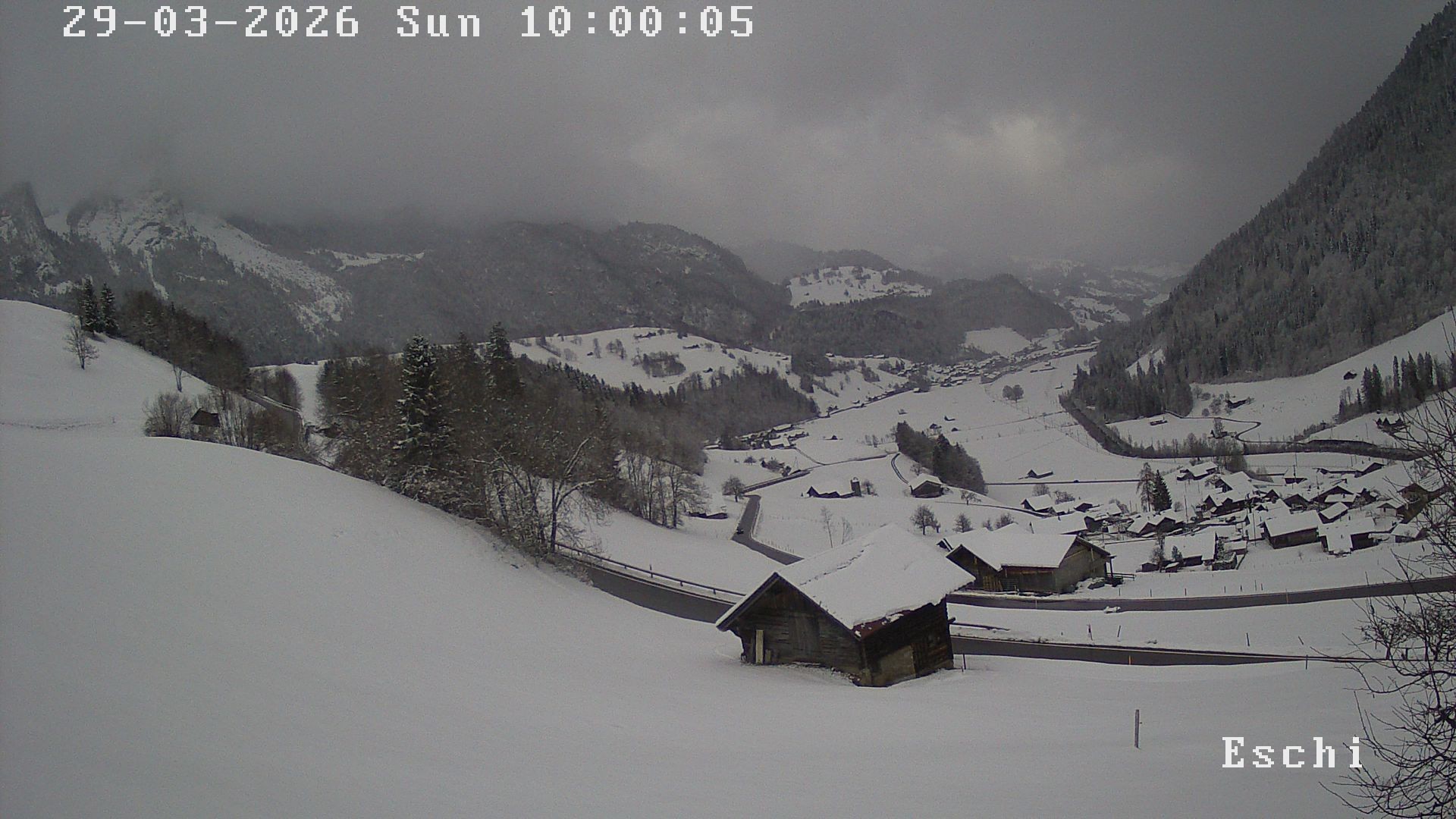 Archiv Foto Webcam in Boltigen-Eschi am Jaunpass