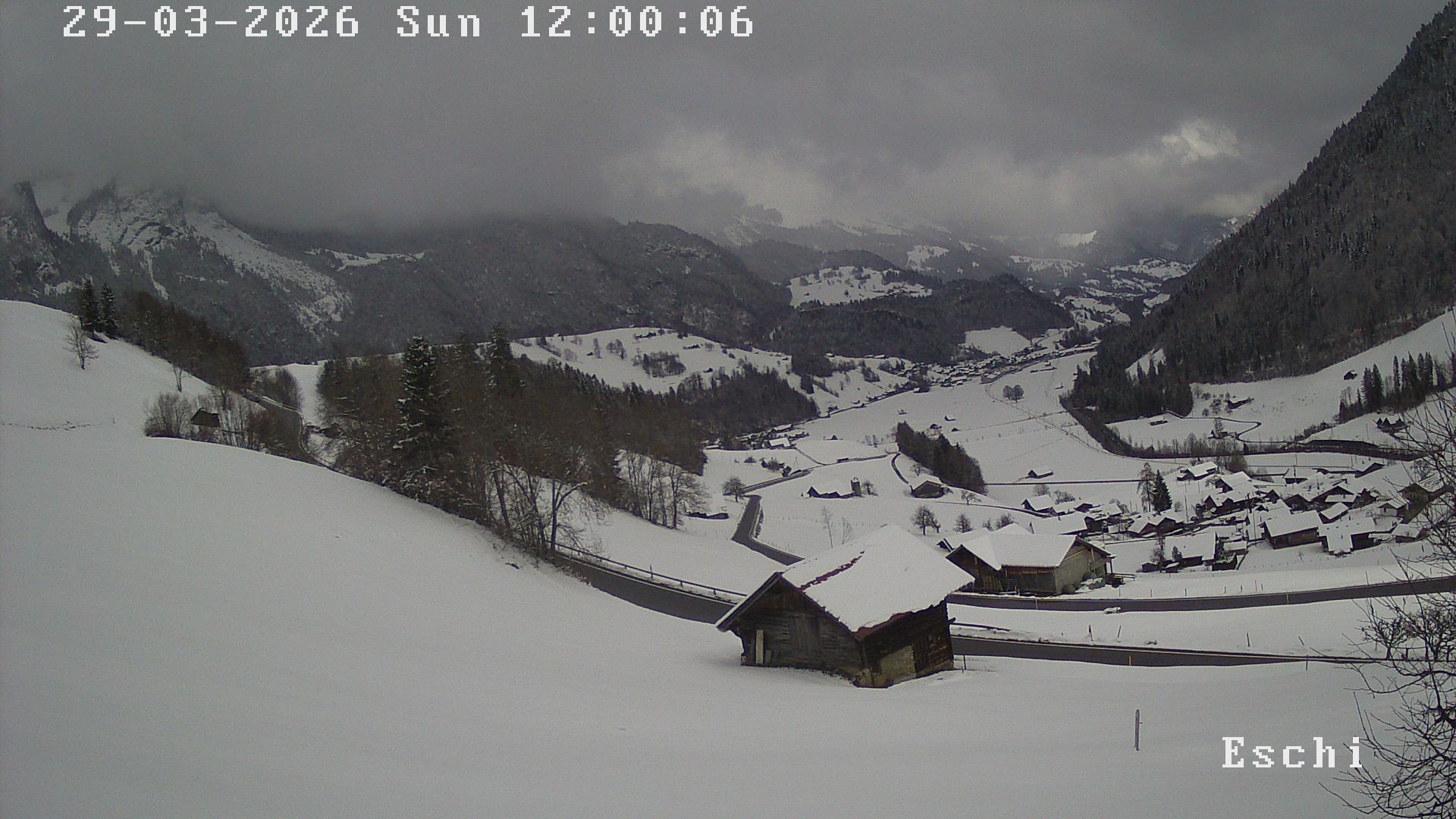 Archiv Foto Webcam in Boltigen-Eschi am Jaunpass