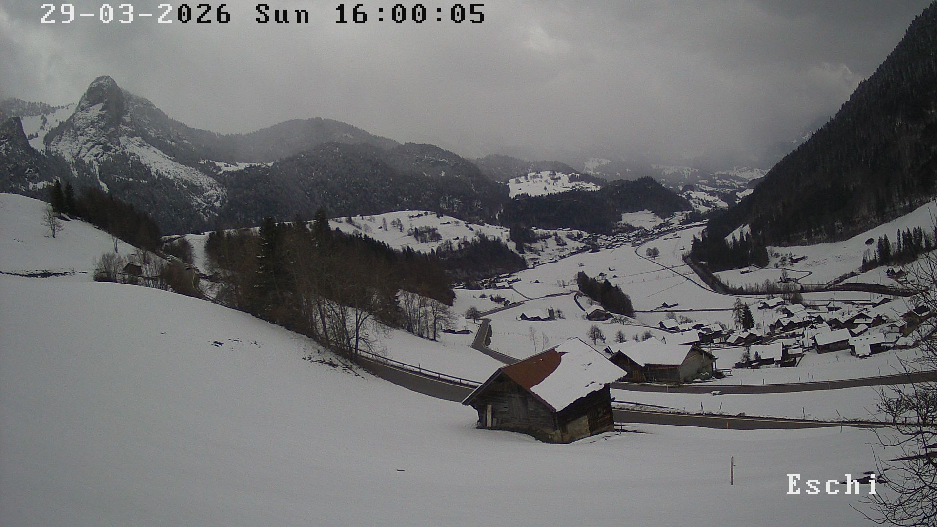 Archiv Foto Webcam in Boltigen-Eschi am Jaunpass