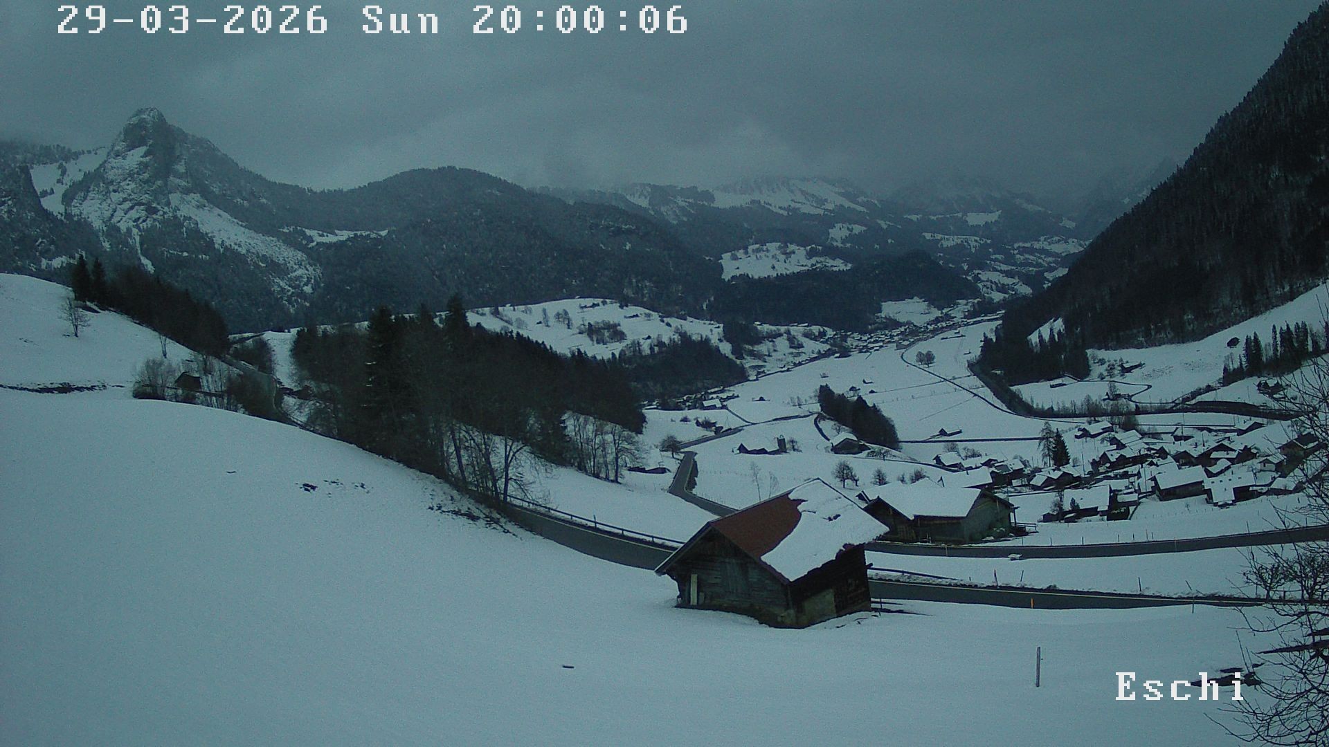 Archiv Foto Webcam in Boltigen-Eschi am Jaunpass