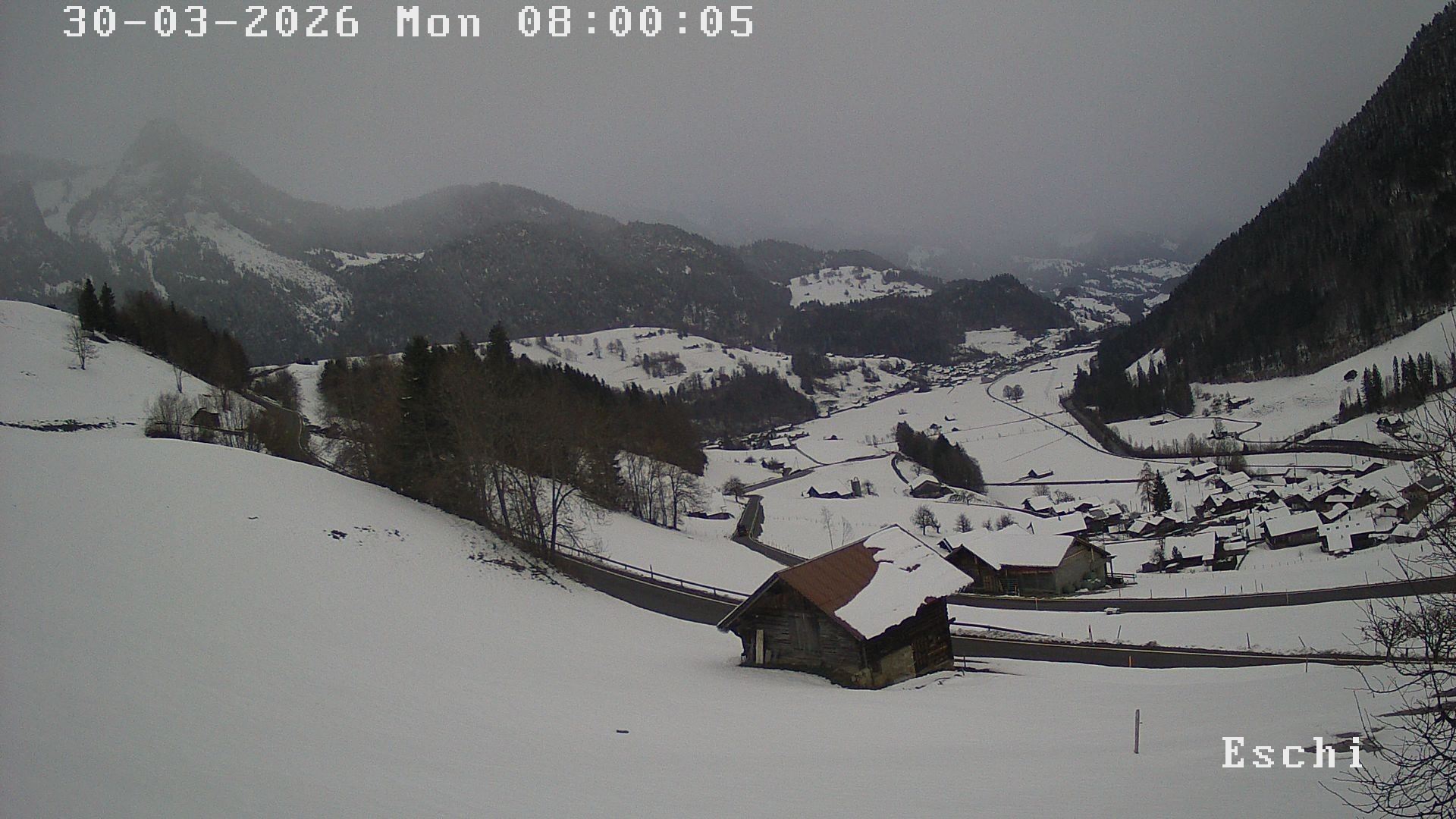 Archiv Foto Webcam in Boltigen-Eschi am Jaunpass