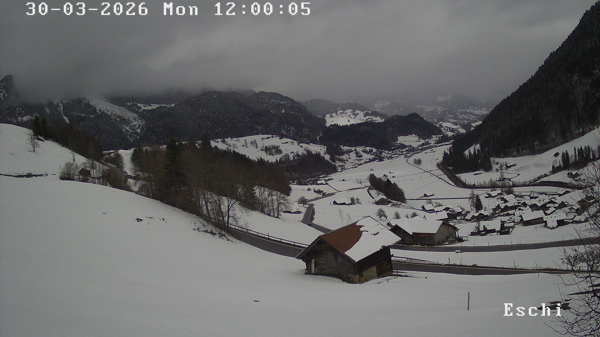 Archiv Foto Webcam in Boltigen-Eschi am Jaunpass