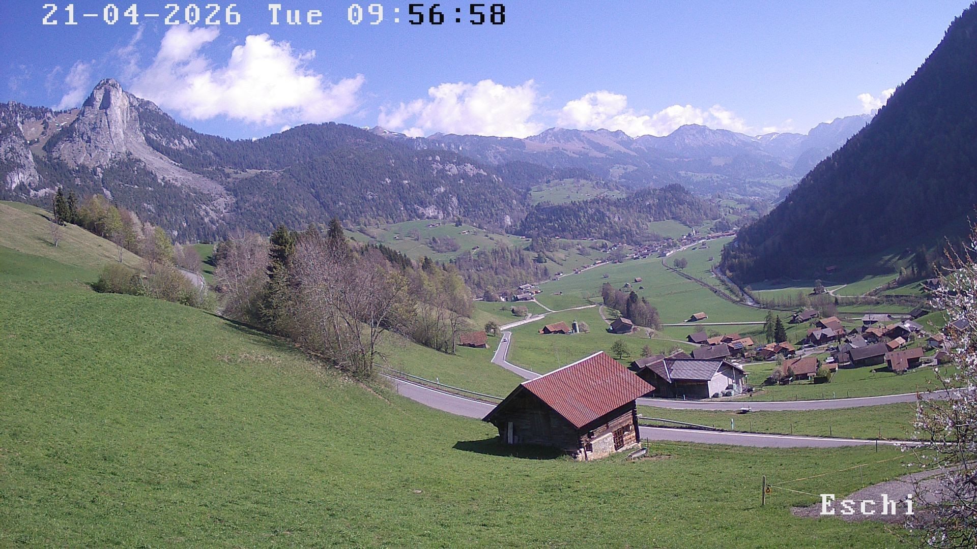 Archiv Foto Webcam in Boltigen-Eschi am Jaunpass