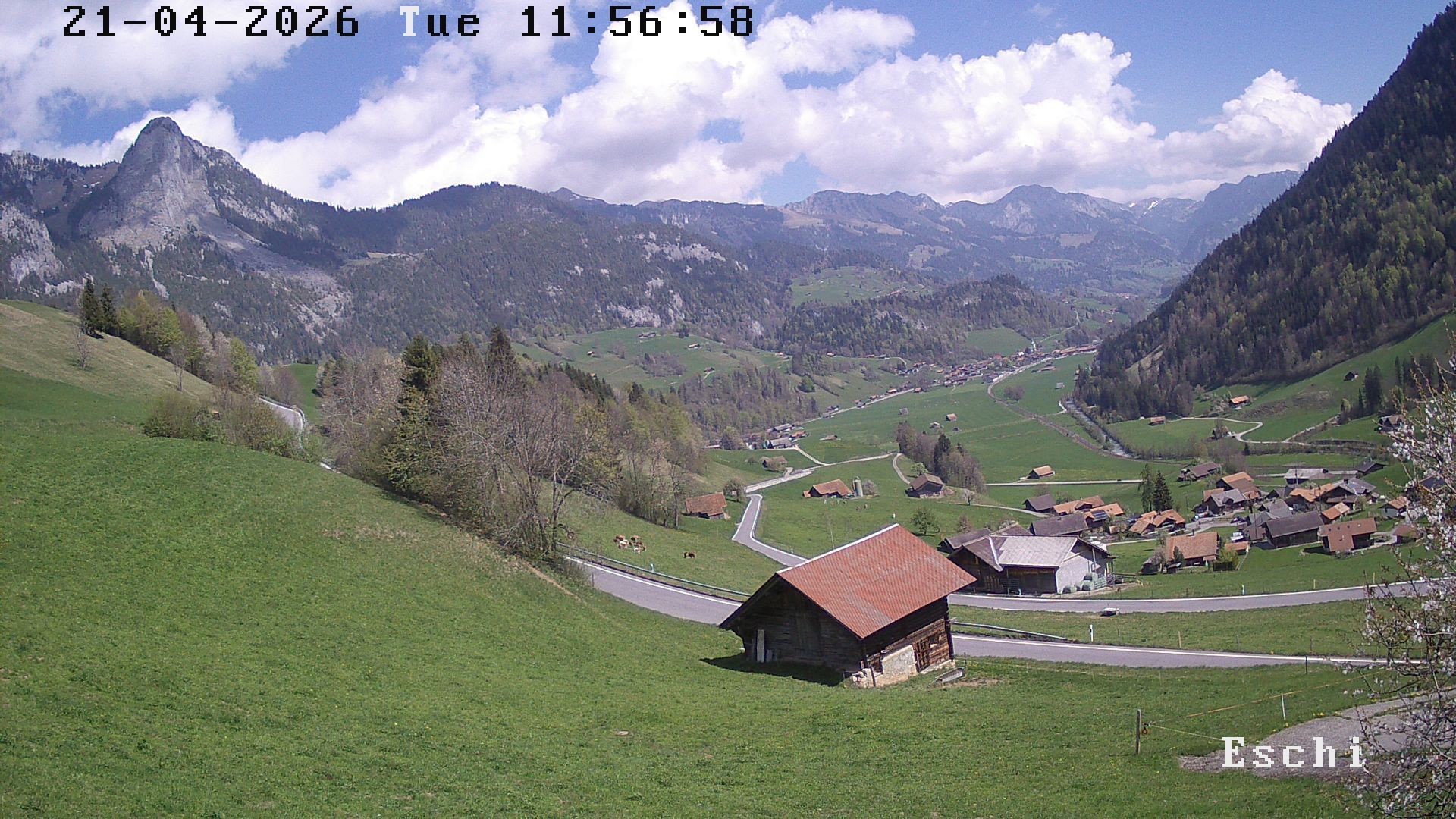 Archiv Foto Webcam in Boltigen-Eschi am Jaunpass