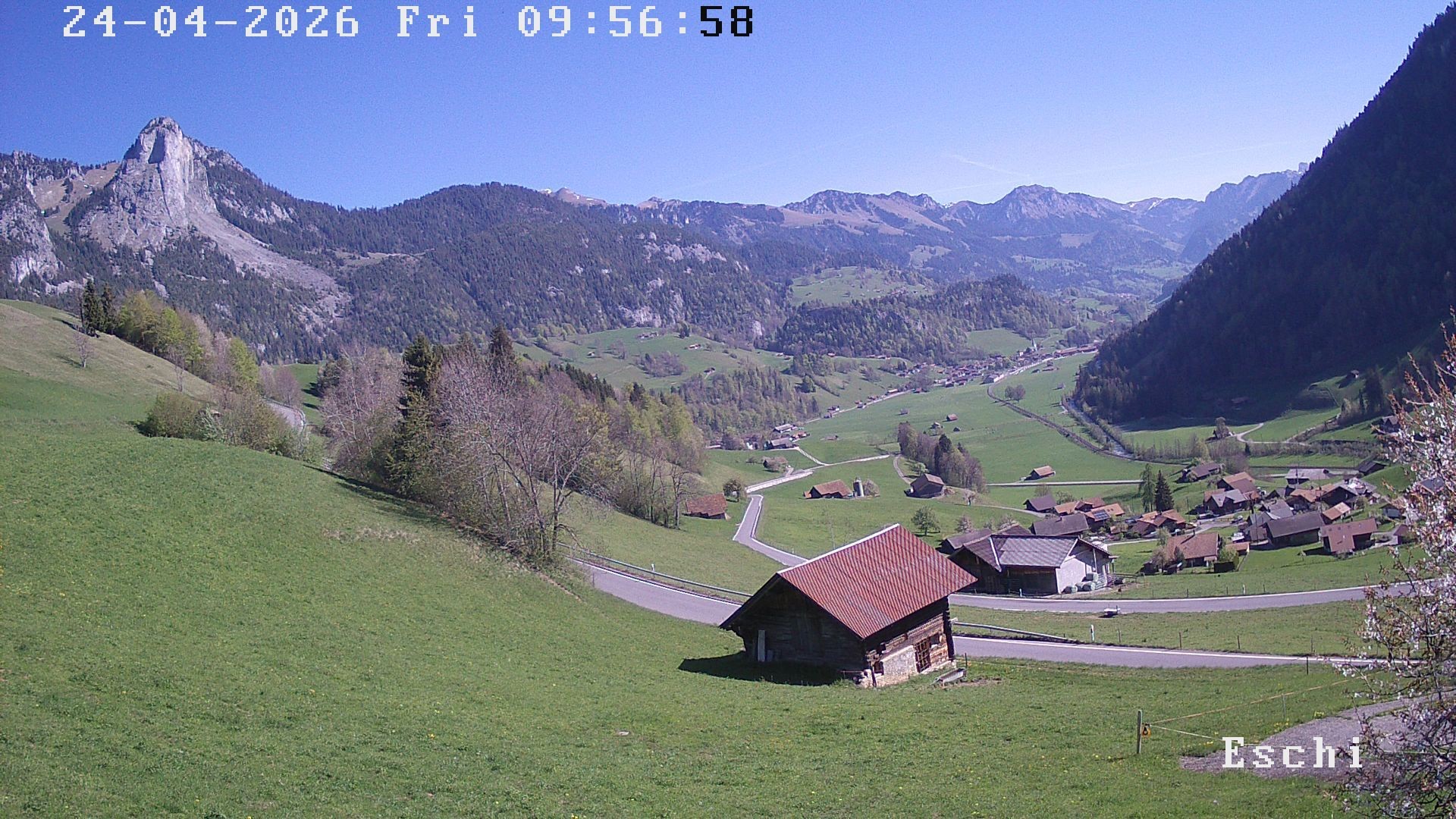 Archiv Foto Webcam in Boltigen-Eschi am Jaunpass