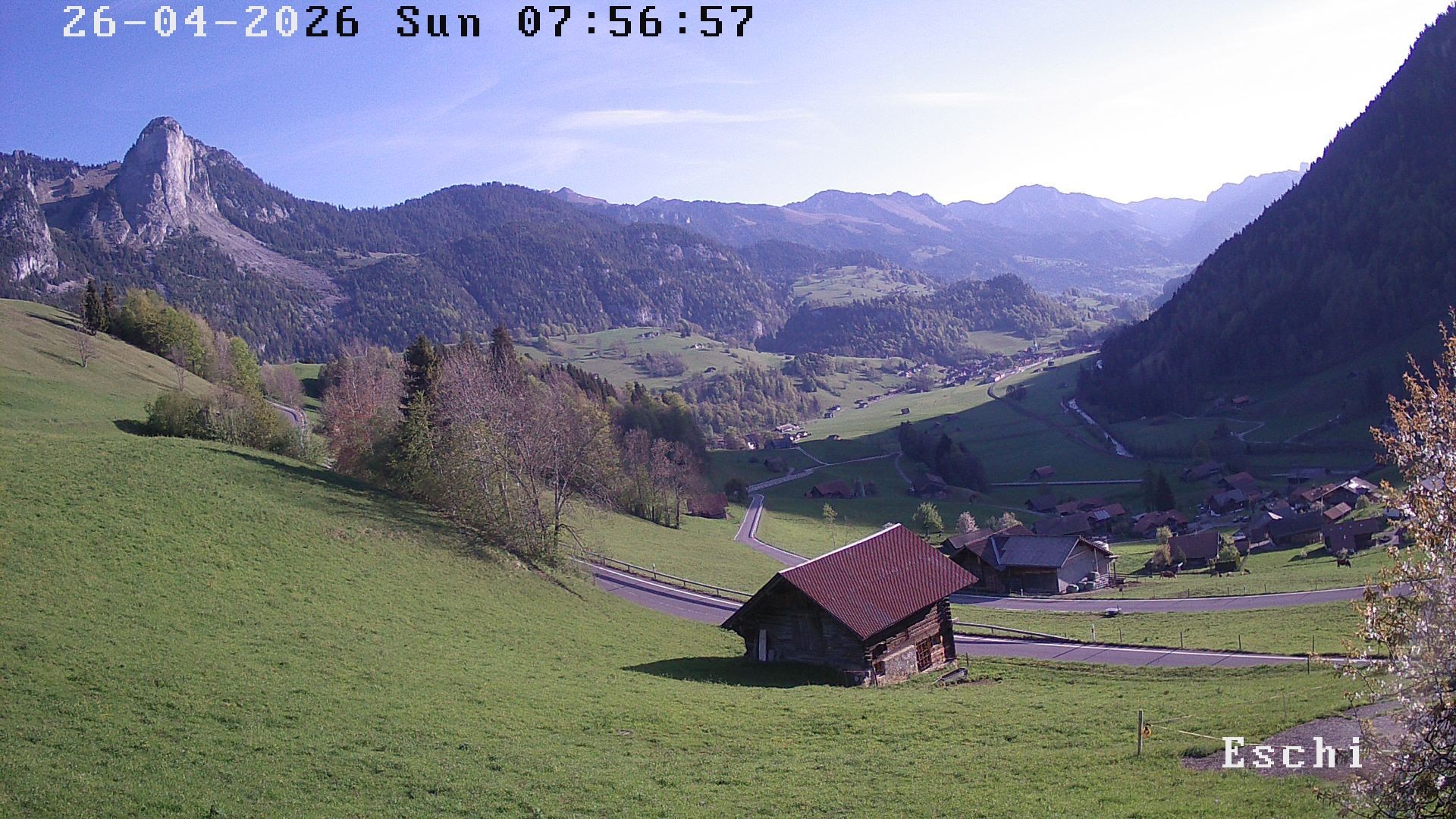 Archiv Foto Webcam in Boltigen-Eschi am Jaunpass