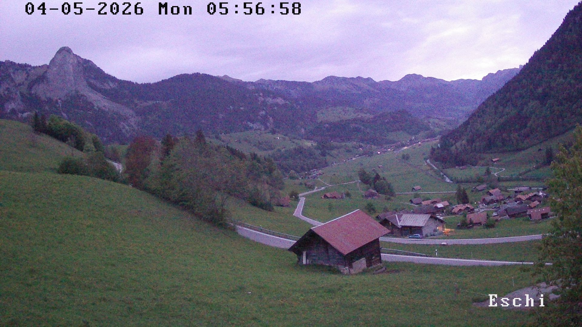 Archiv Foto Webcam in Boltigen-Eschi am Jaunpass