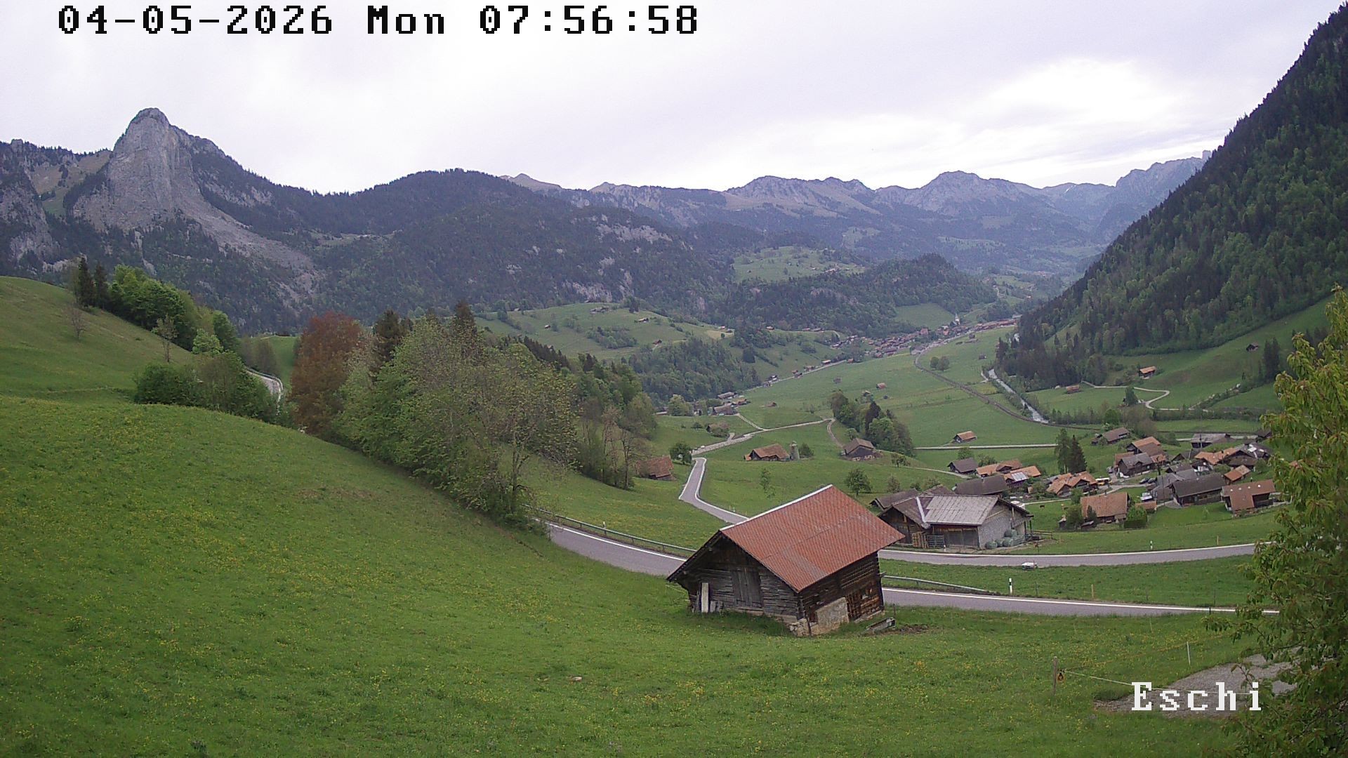 Archiv Foto Webcam in Boltigen-Eschi am Jaunpass