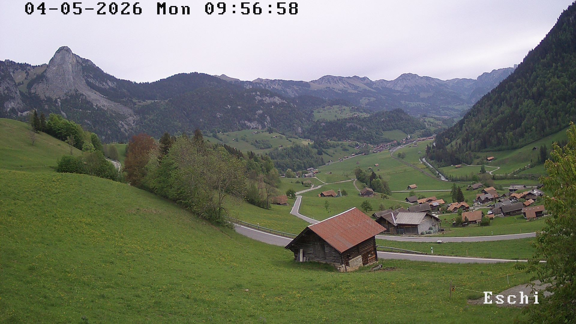 Archiv Foto Webcam in Boltigen-Eschi am Jaunpass