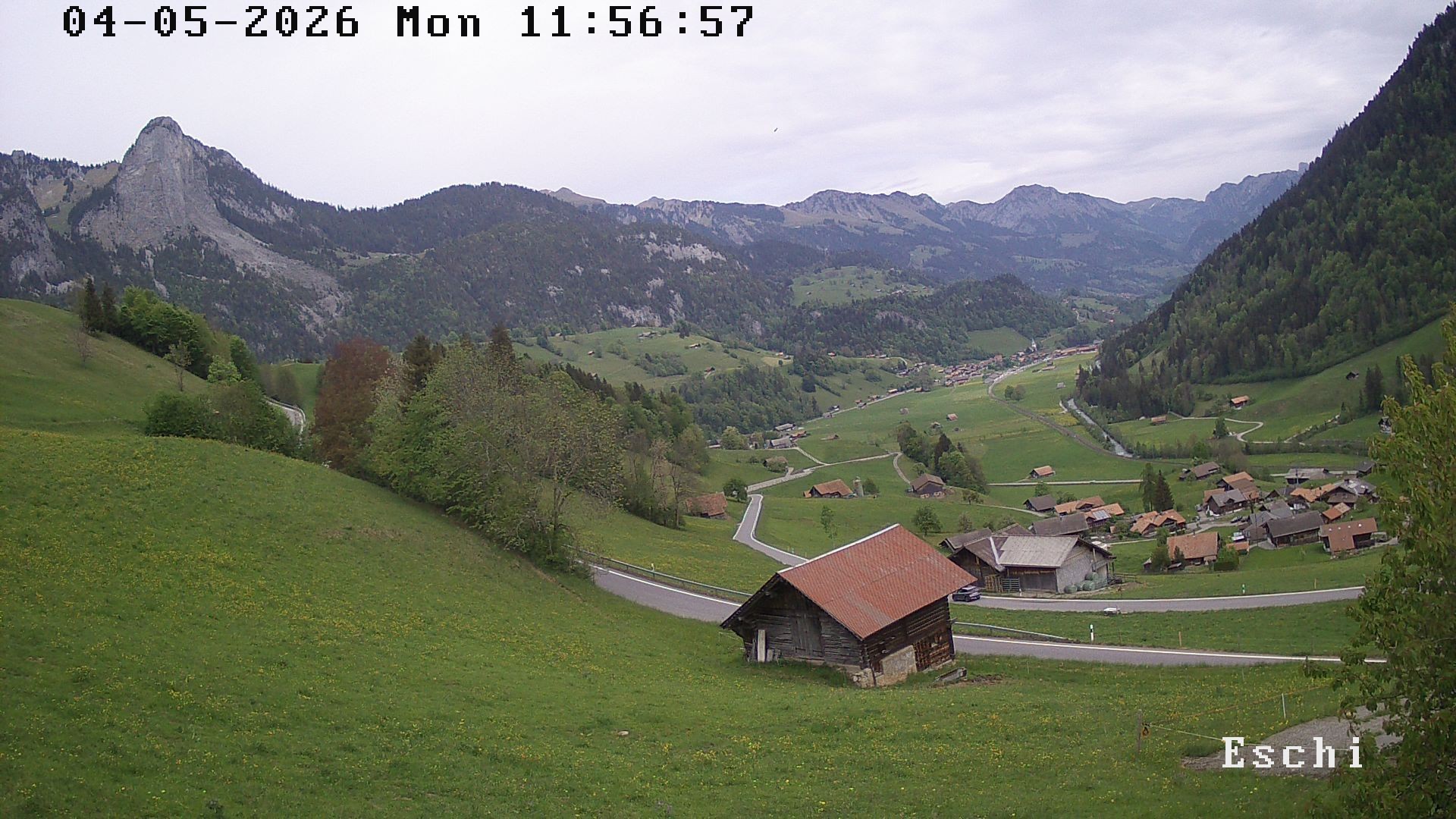 Archiv Foto Webcam in Boltigen-Eschi am Jaunpass