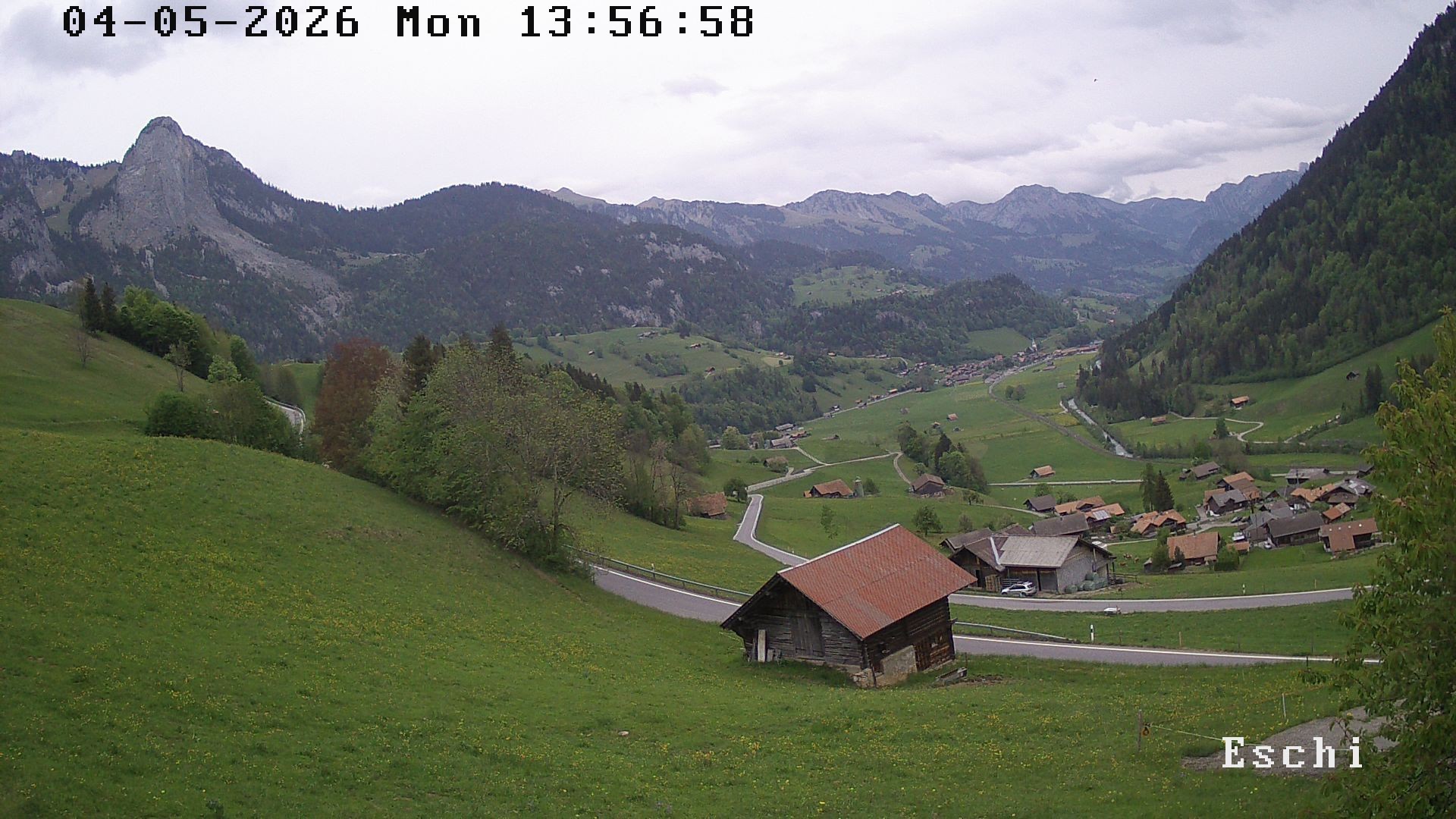 Archiv Foto Webcam in Boltigen-Eschi am Jaunpass