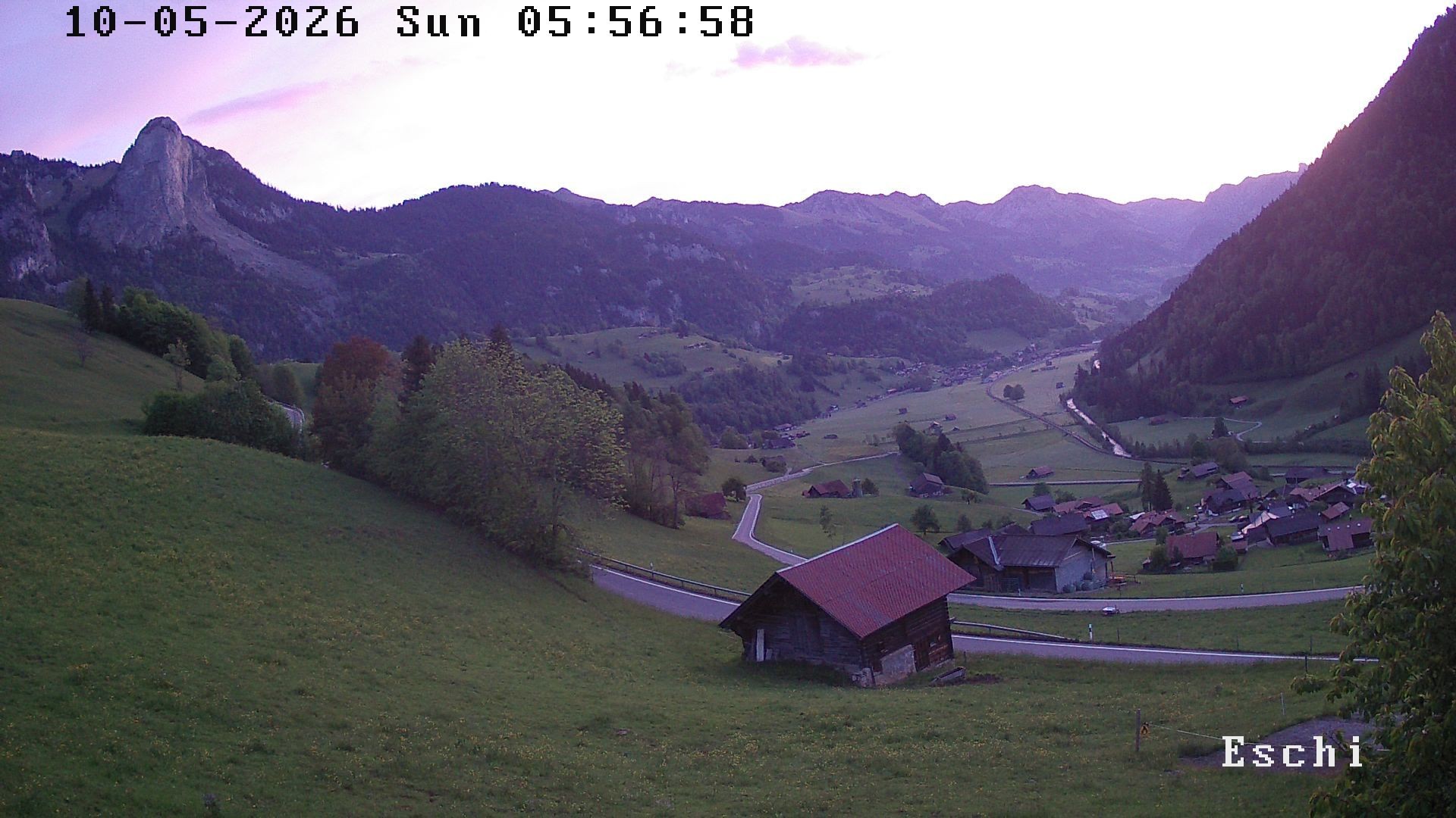 Archiv Foto Webcam in Boltigen-Eschi am Jaunpass