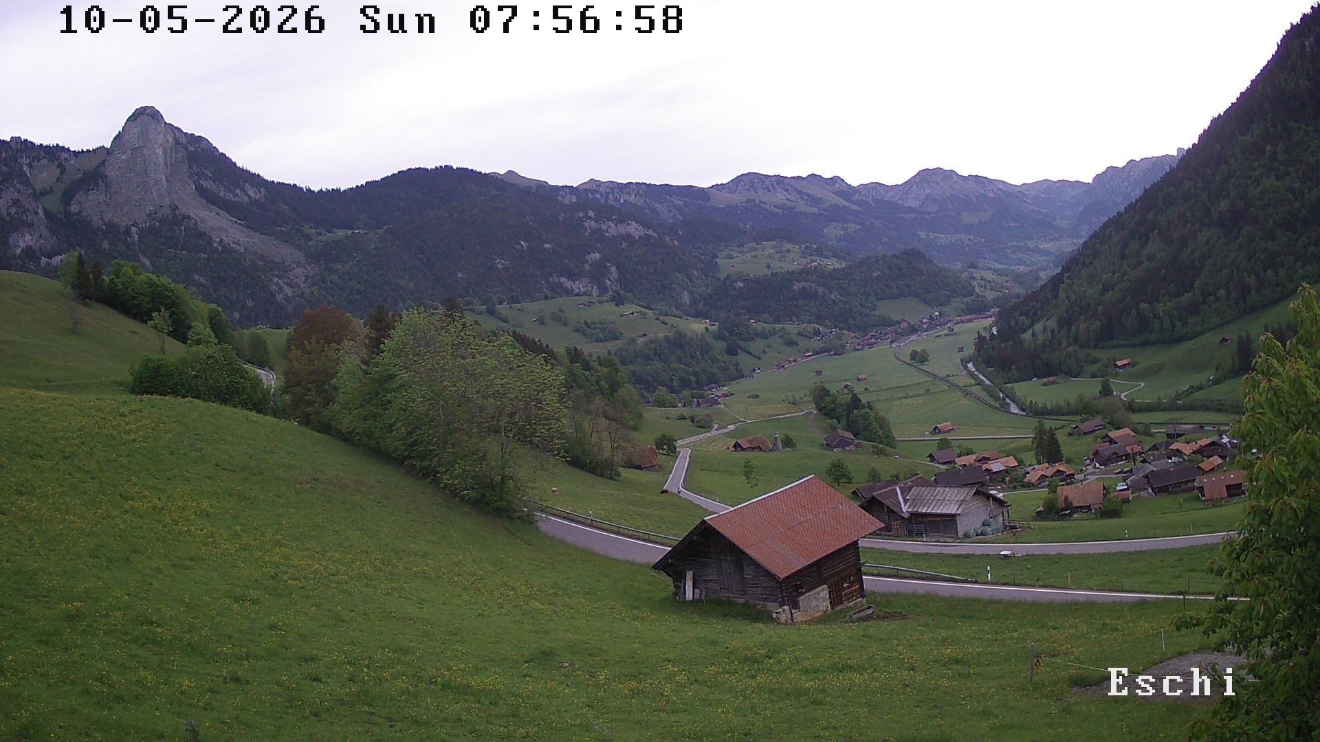 Archiv Foto Webcam in Boltigen-Eschi am Jaunpass