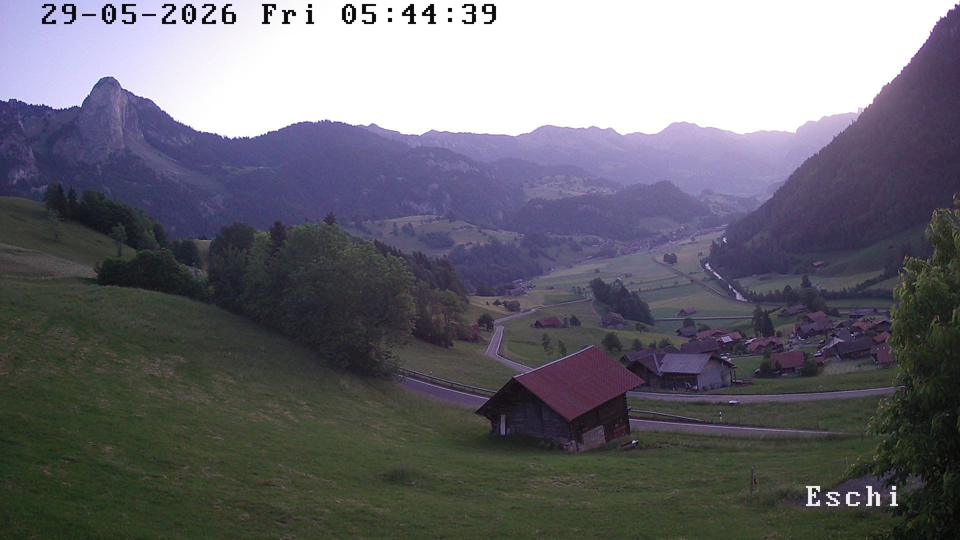 Archiv Foto Webcam in Boltigen-Eschi am Jaunpass
