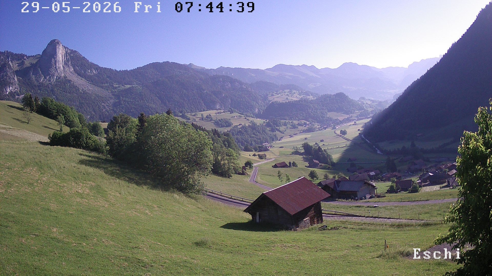 Archiv Foto Webcam in Boltigen-Eschi am Jaunpass