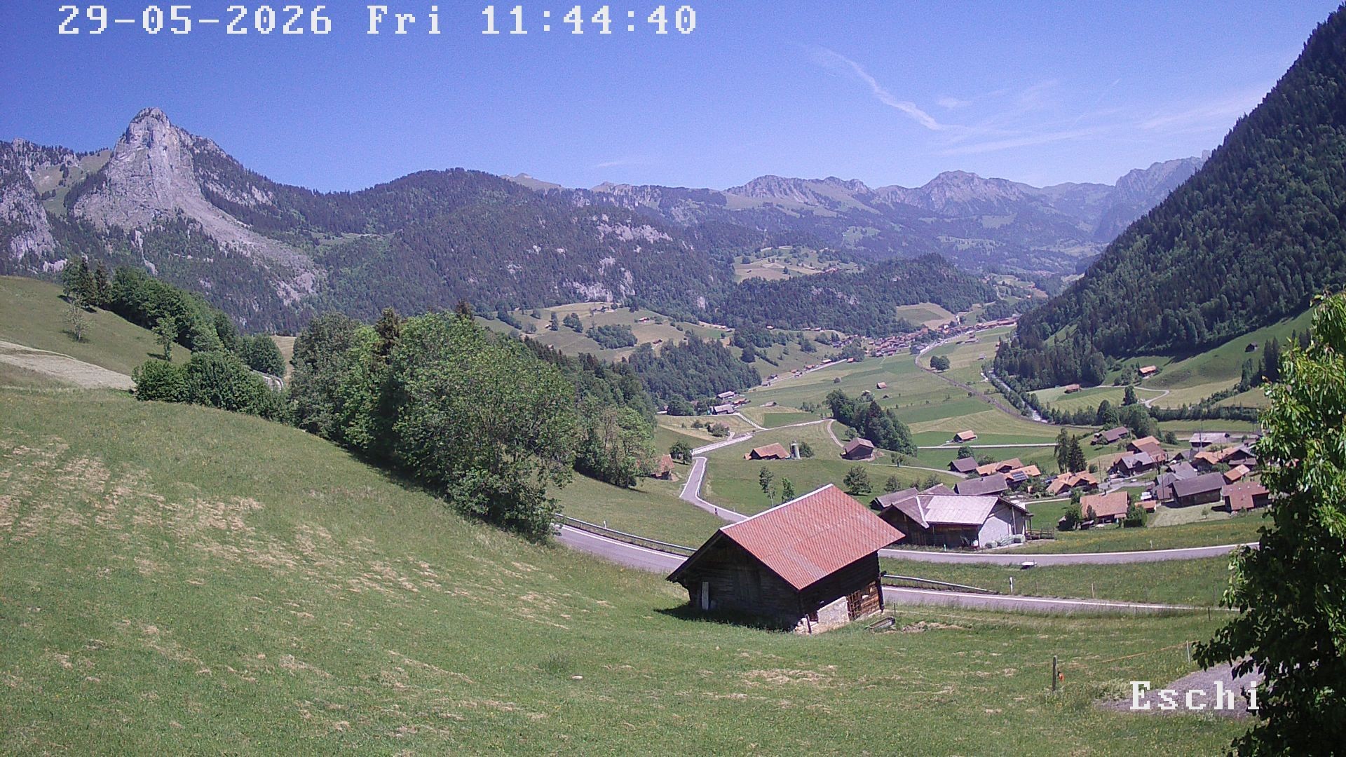 Archiv Foto Webcam in Boltigen-Eschi am Jaunpass