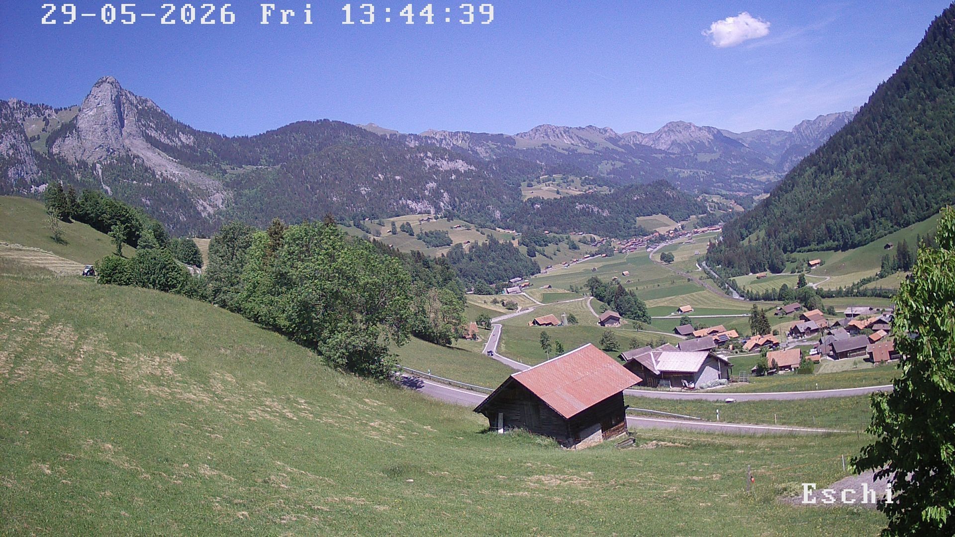 Archiv Foto Webcam in Boltigen-Eschi am Jaunpass