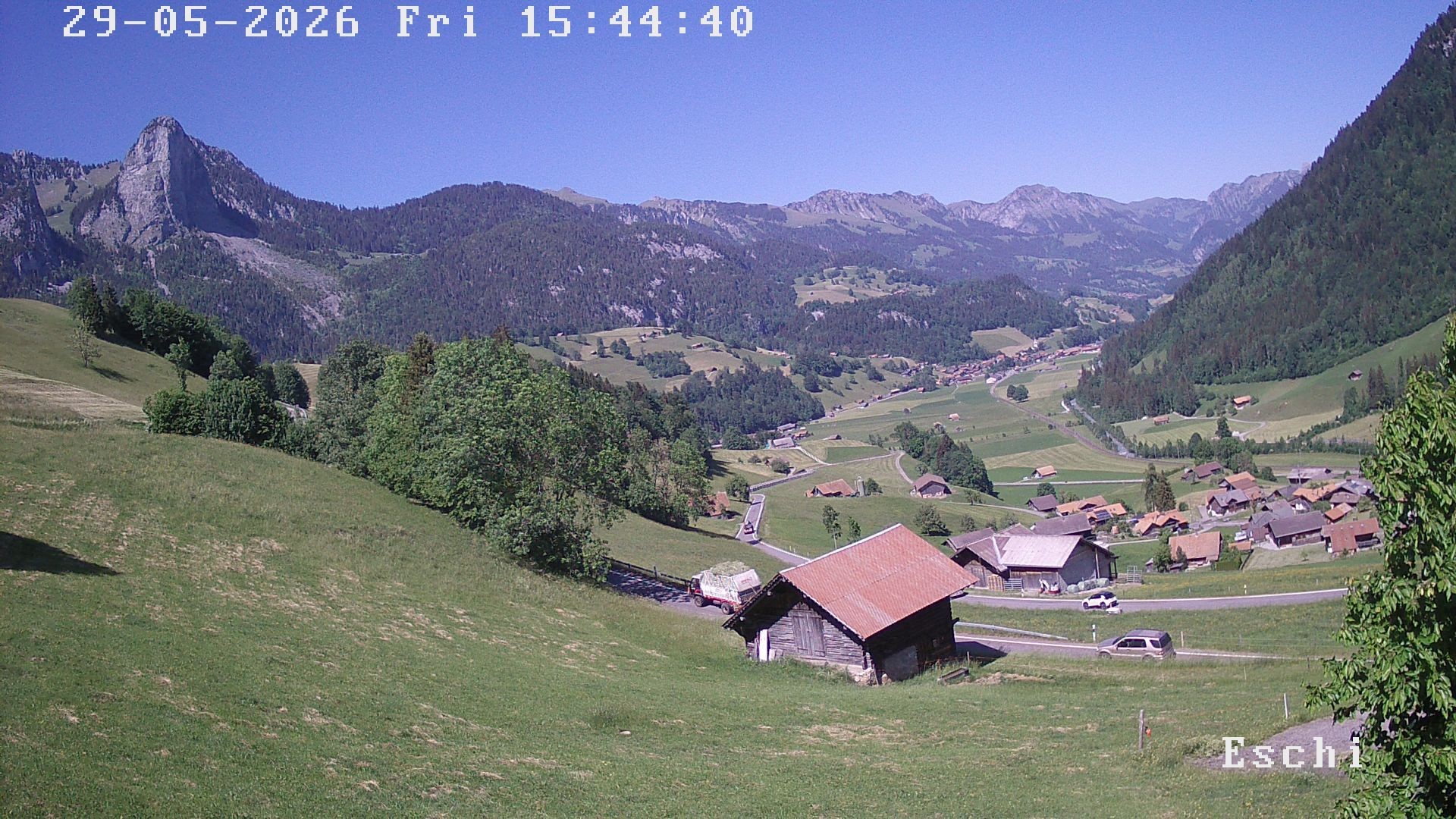 Archiv Foto Webcam in Boltigen-Eschi am Jaunpass