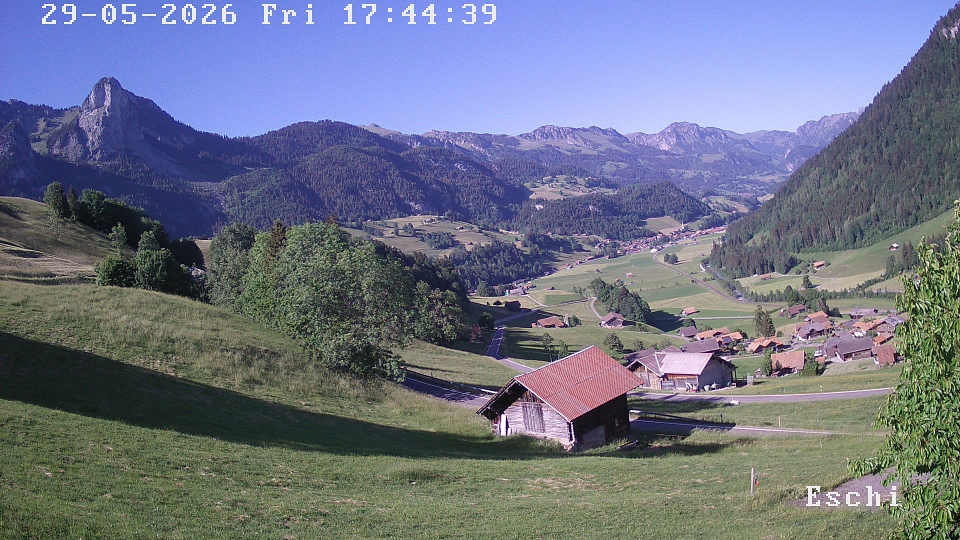 Archiv Foto Webcam in Boltigen-Eschi am Jaunpass