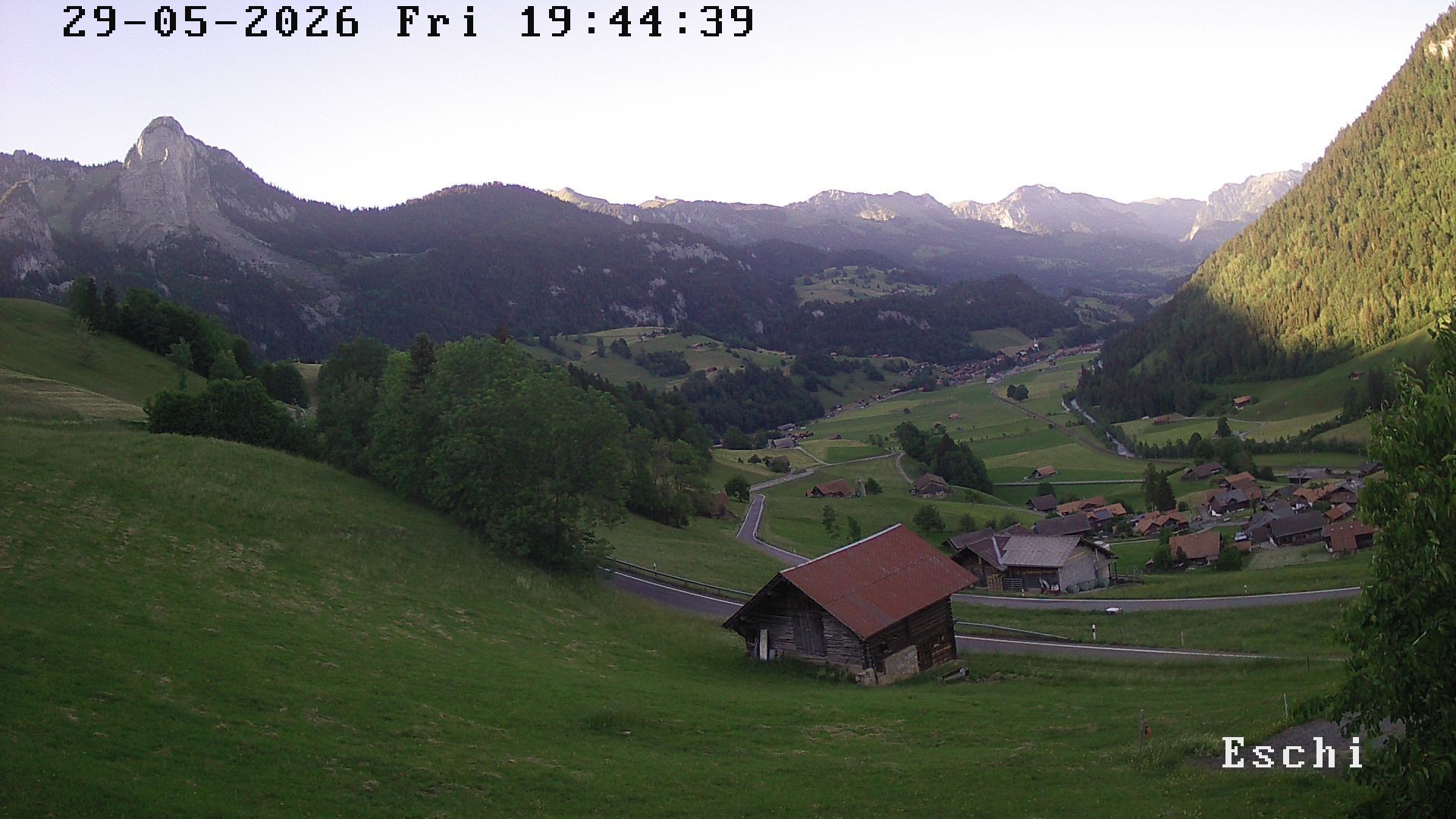 Archiv Foto Webcam in Boltigen-Eschi am Jaunpass
