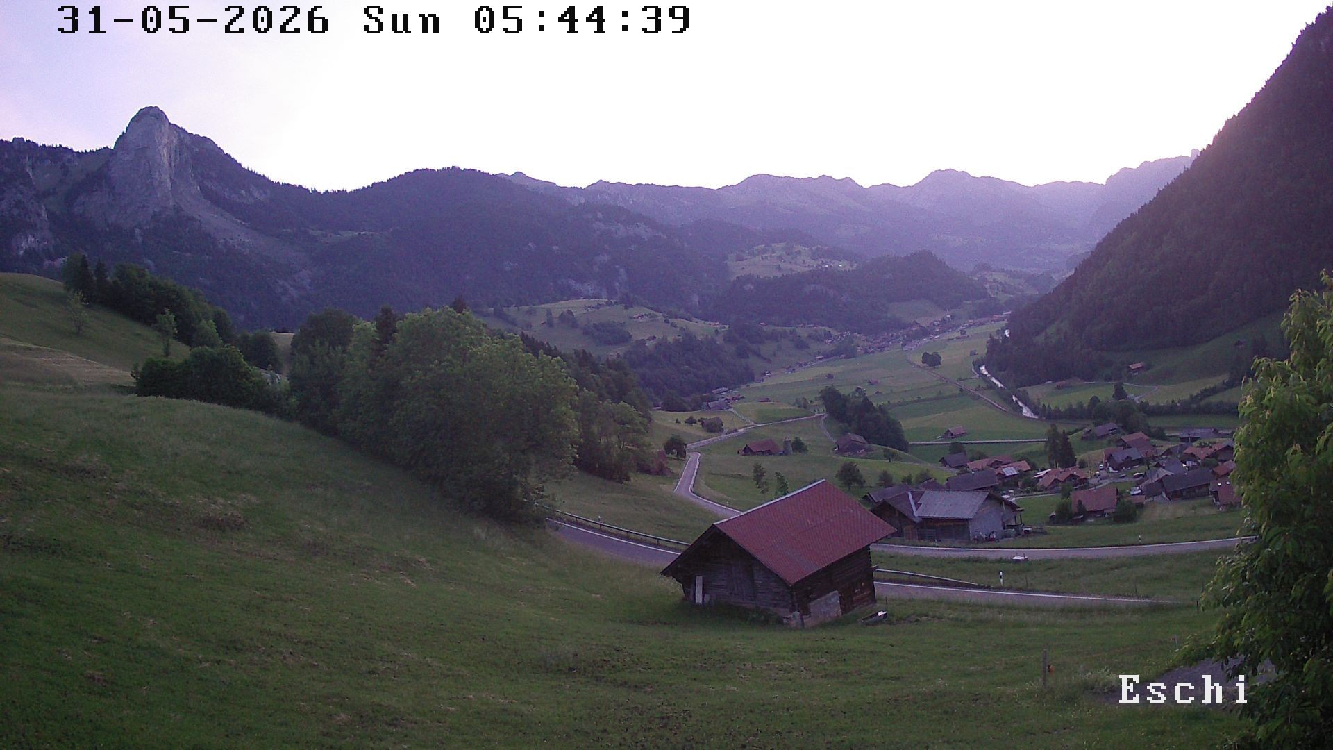 Archiv Foto Webcam in Boltigen-Eschi am Jaunpass