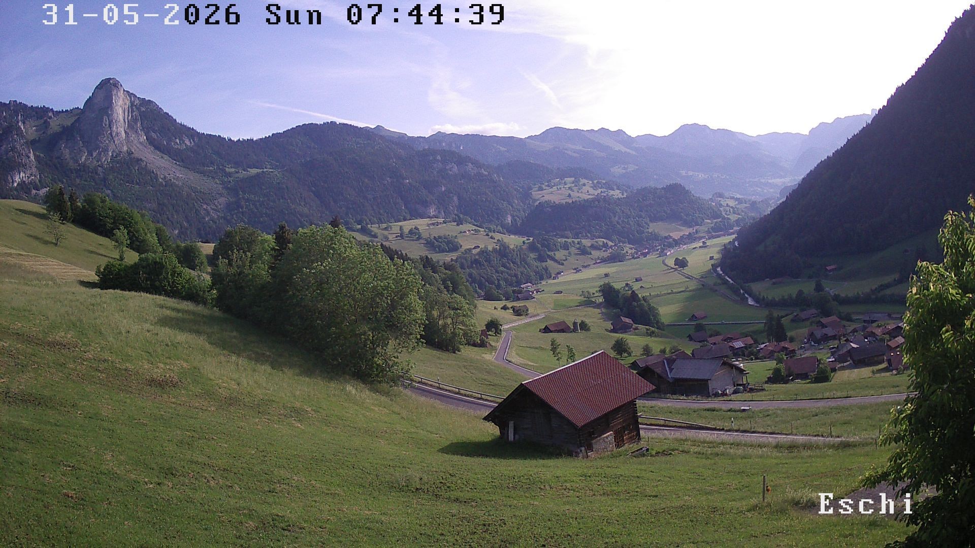 Archiv Foto Webcam in Boltigen-Eschi am Jaunpass