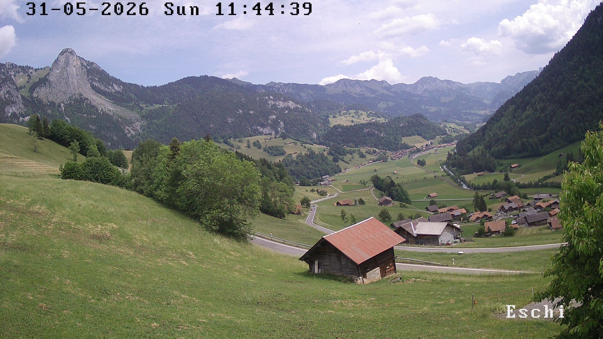 Archiv Foto Webcam in Boltigen-Eschi am Jaunpass