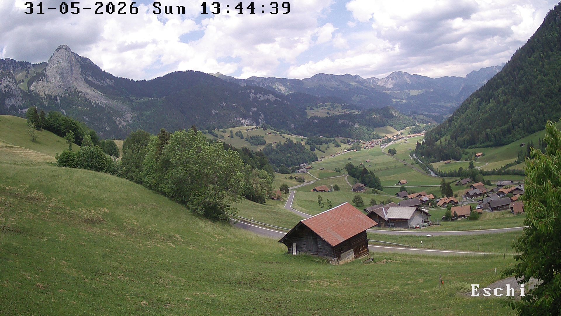 Archiv Foto Webcam in Boltigen-Eschi am Jaunpass