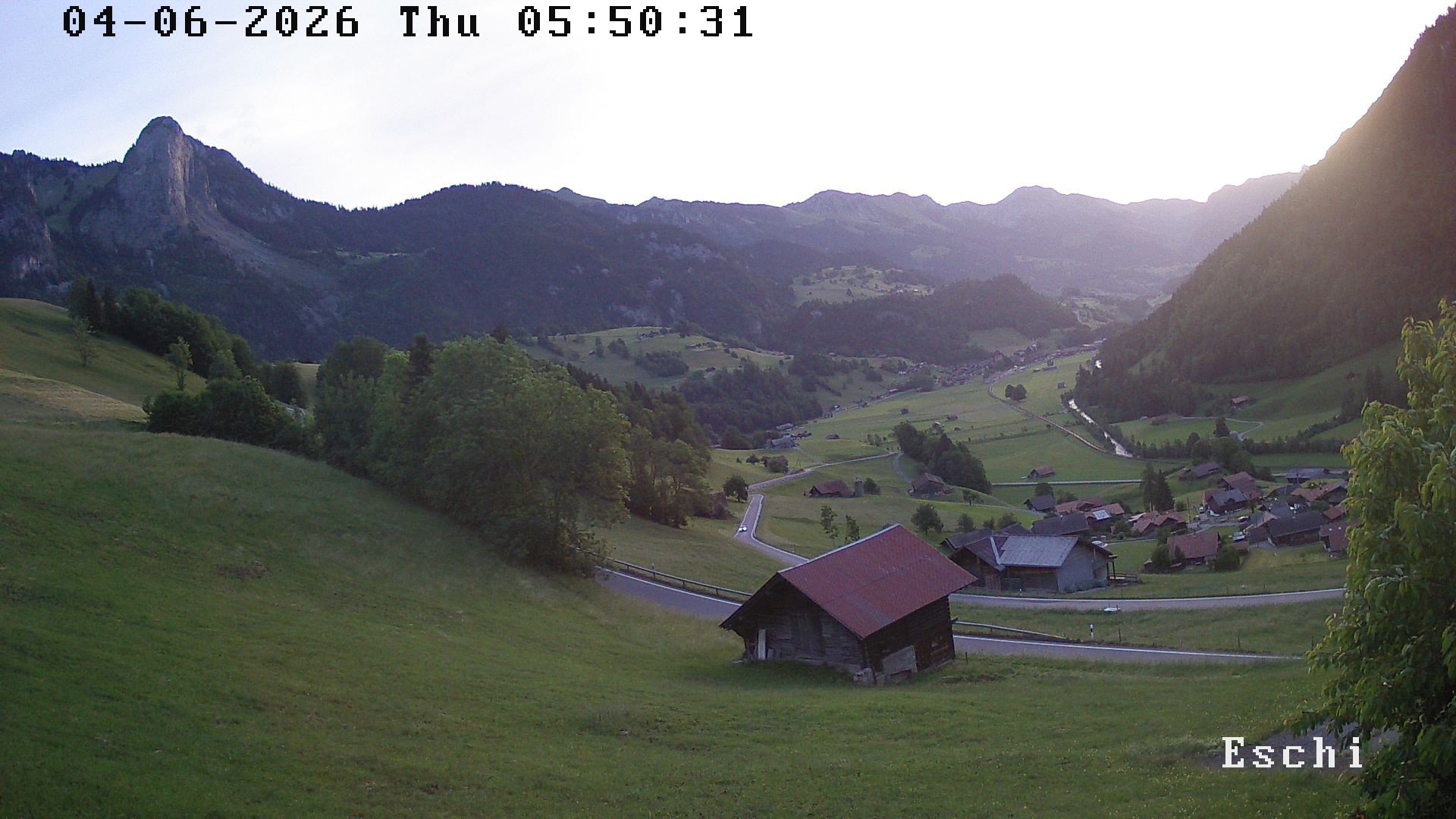 Archiv Foto Webcam in Boltigen-Eschi am Jaunpass