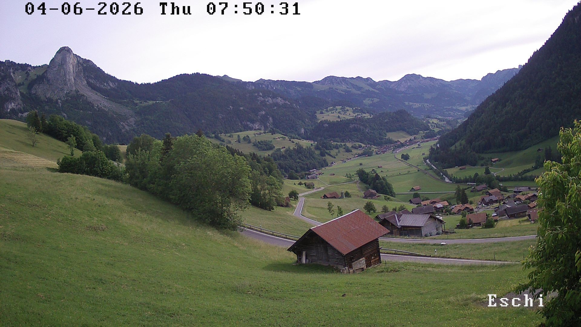 Archiv Foto Webcam in Boltigen-Eschi am Jaunpass
