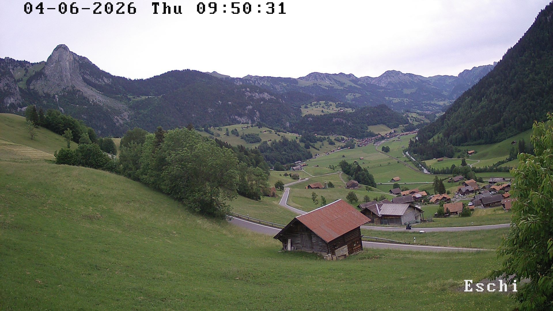 Archiv Foto Webcam in Boltigen-Eschi am Jaunpass