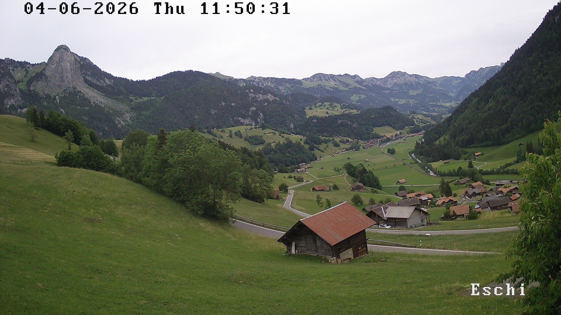 Archiv Foto Webcam in Boltigen-Eschi am Jaunpass