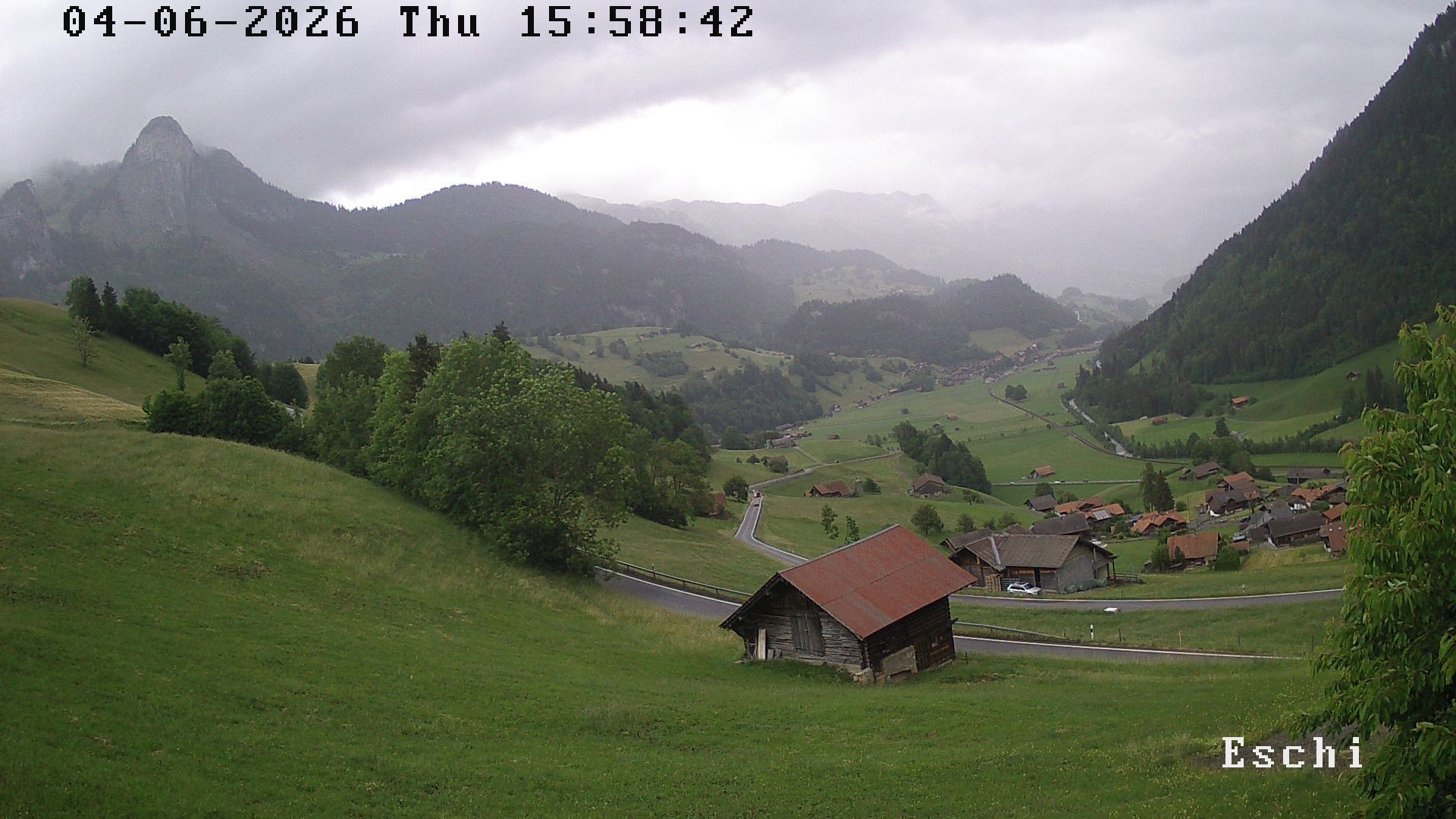 Archiv Foto Webcam in Boltigen-Eschi am Jaunpass