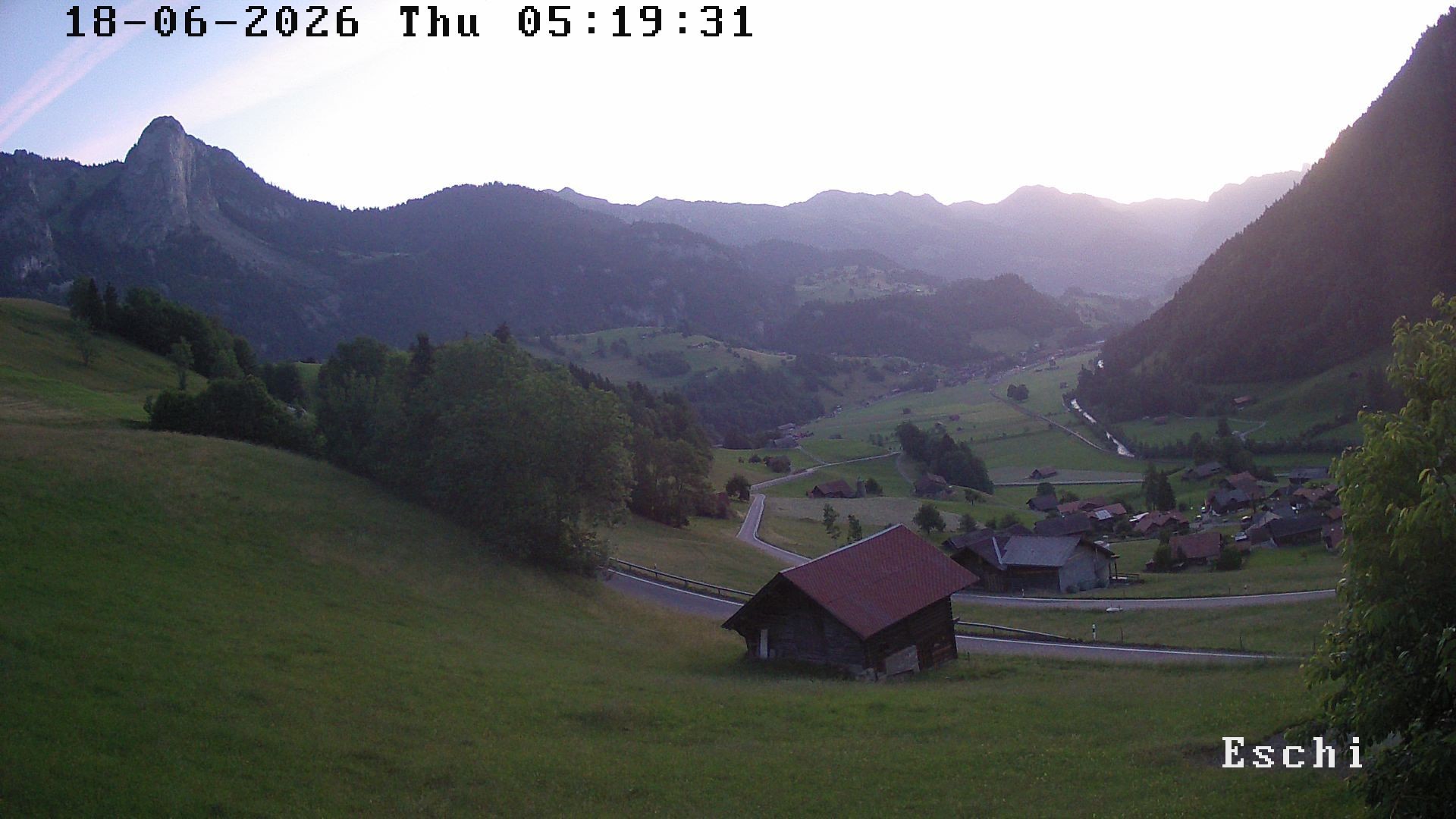 Archiv Foto Webcam in Boltigen-Eschi am Jaunpass