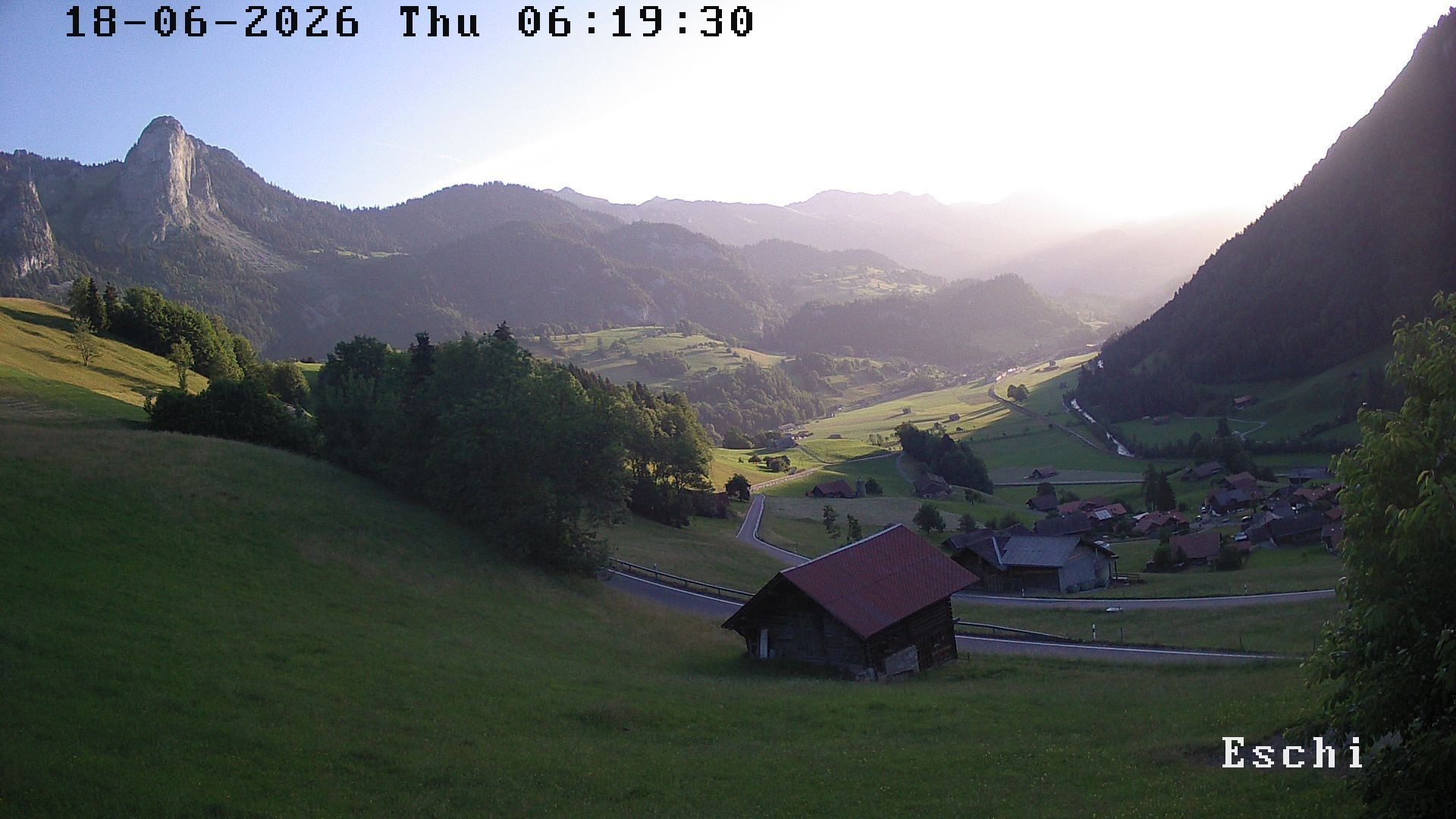 Archiv Foto Webcam in Boltigen-Eschi am Jaunpass