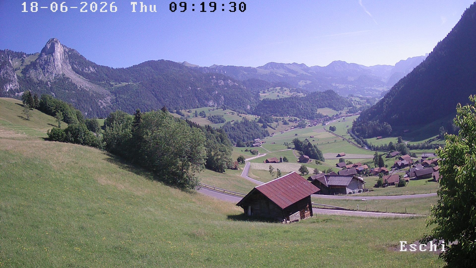 Archiv Foto Webcam in Boltigen-Eschi am Jaunpass