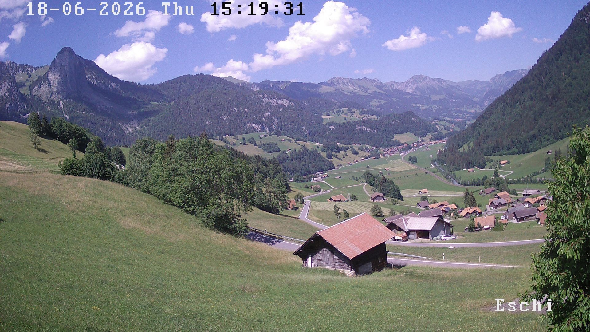 Archiv Foto Webcam in Boltigen-Eschi am Jaunpass