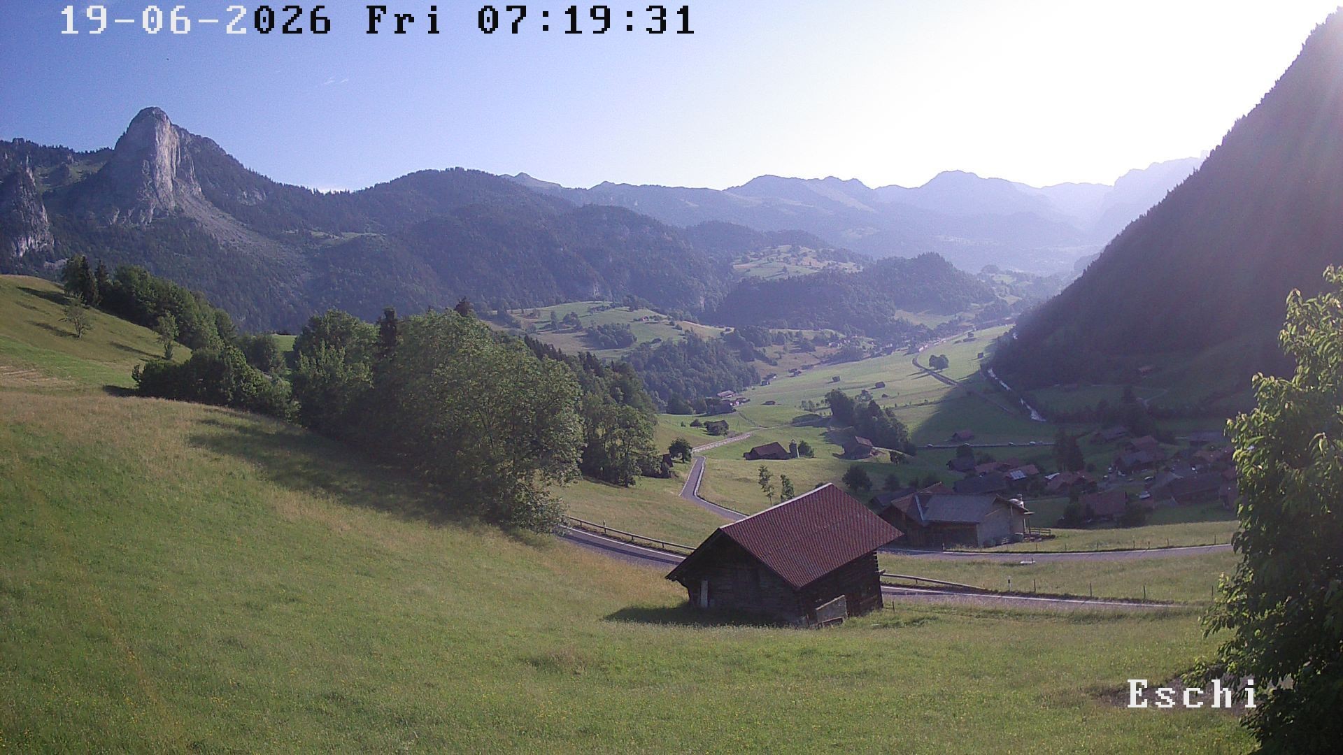 Archiv Foto Webcam in Boltigen-Eschi am Jaunpass