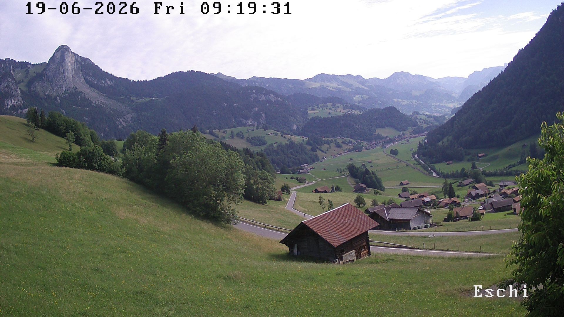Archiv Foto Webcam in Boltigen-Eschi am Jaunpass