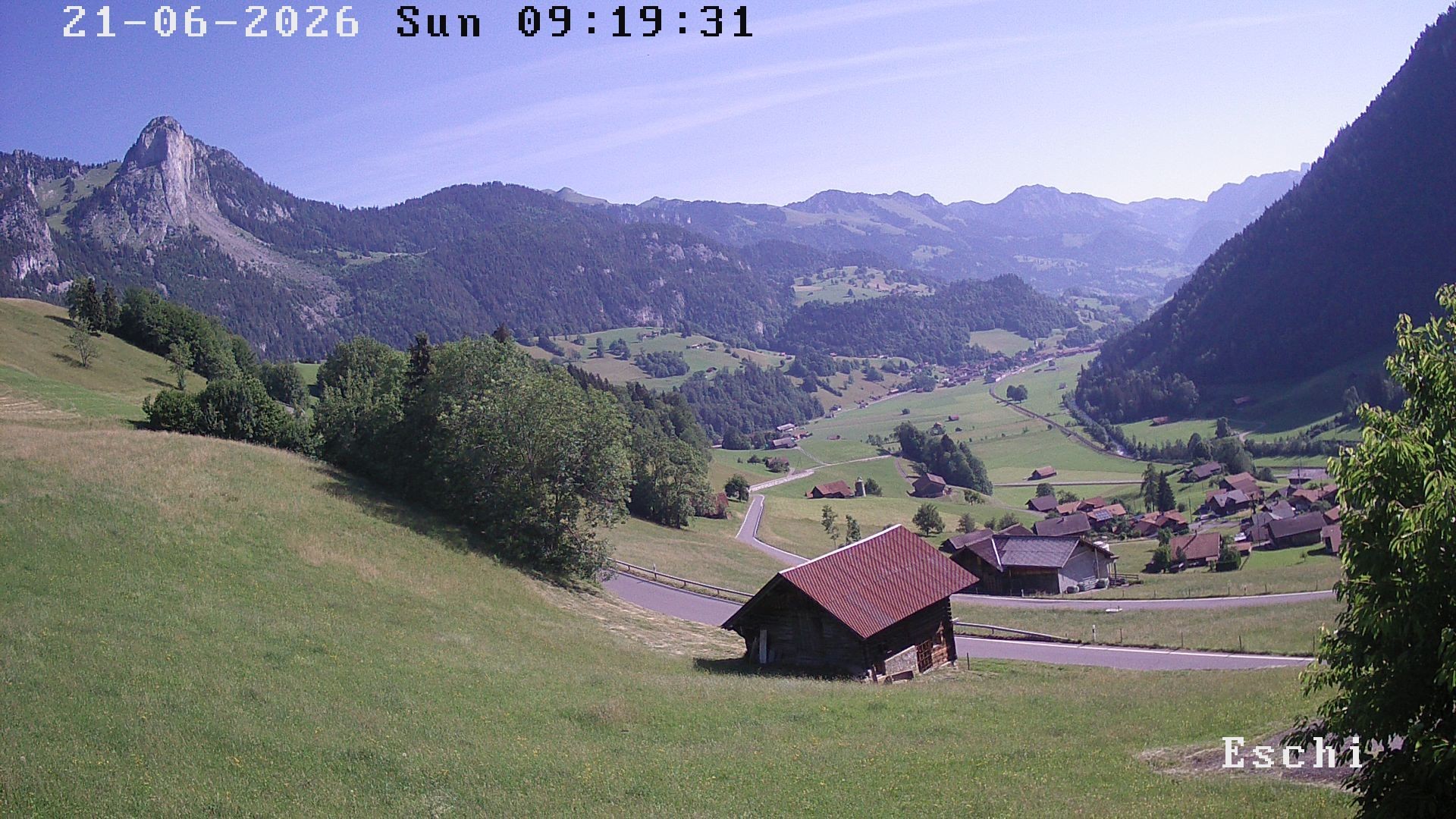 Archiv Foto Webcam in Boltigen-Eschi am Jaunpass