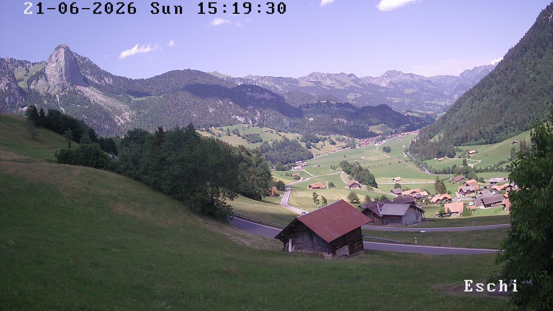Archiv Foto Webcam in Boltigen-Eschi am Jaunpass