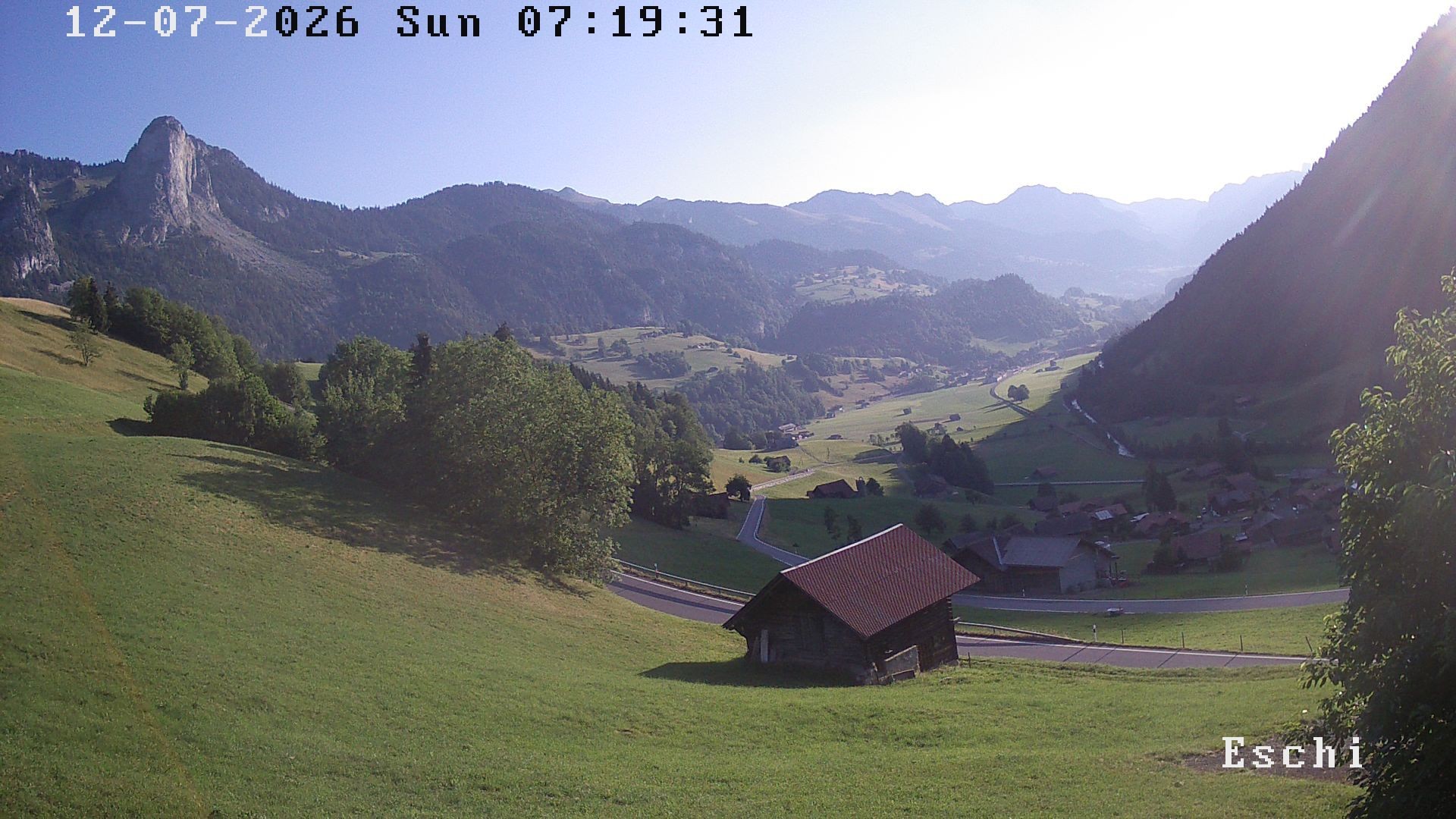 Archiv Foto Webcam in Boltigen-Eschi am Jaunpass