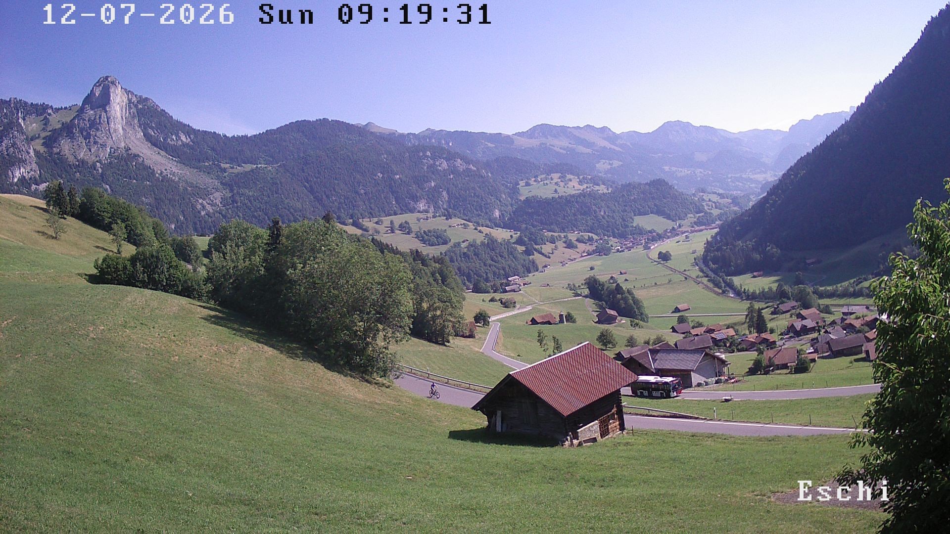 Archiv Foto Webcam in Boltigen-Eschi am Jaunpass