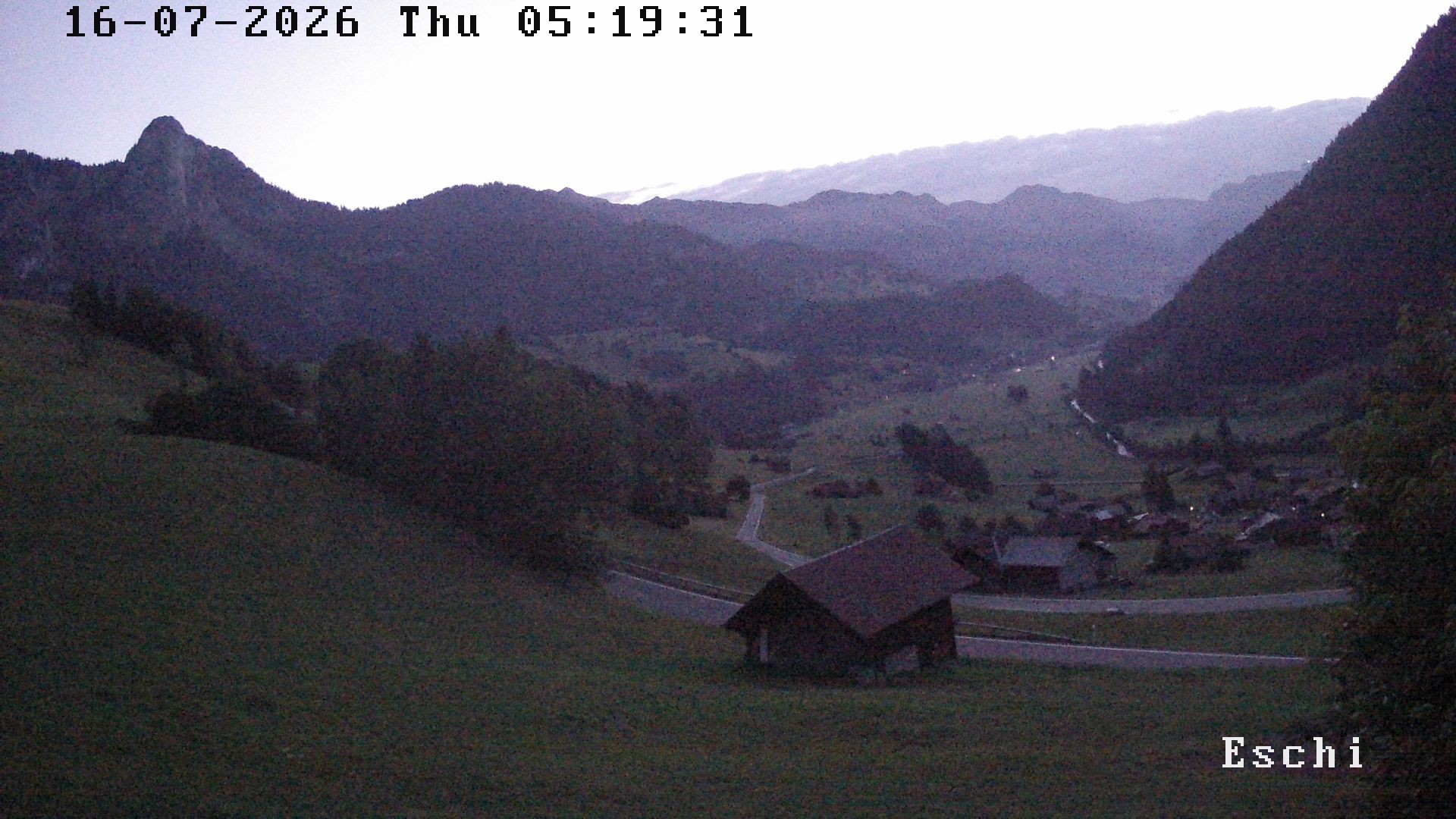 Archiv Foto Webcam in Boltigen-Eschi am Jaunpass
