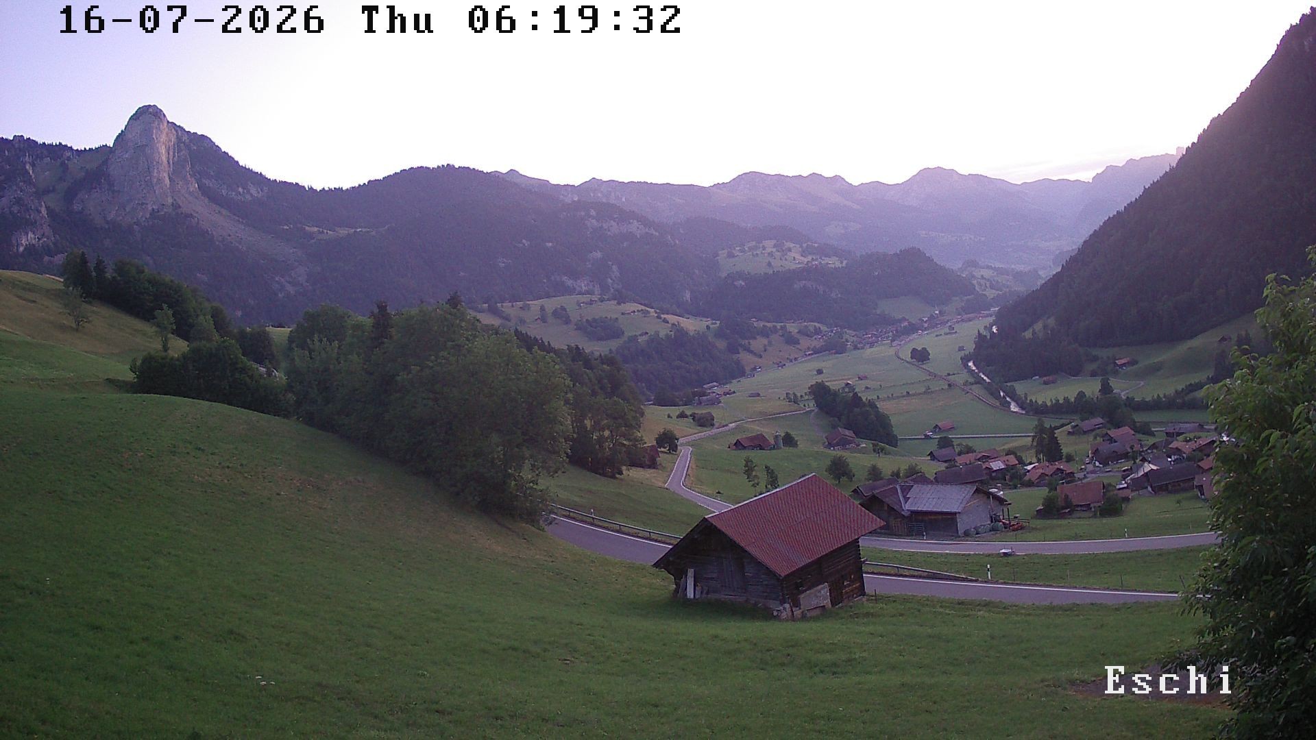 Archiv Foto Webcam in Boltigen-Eschi am Jaunpass