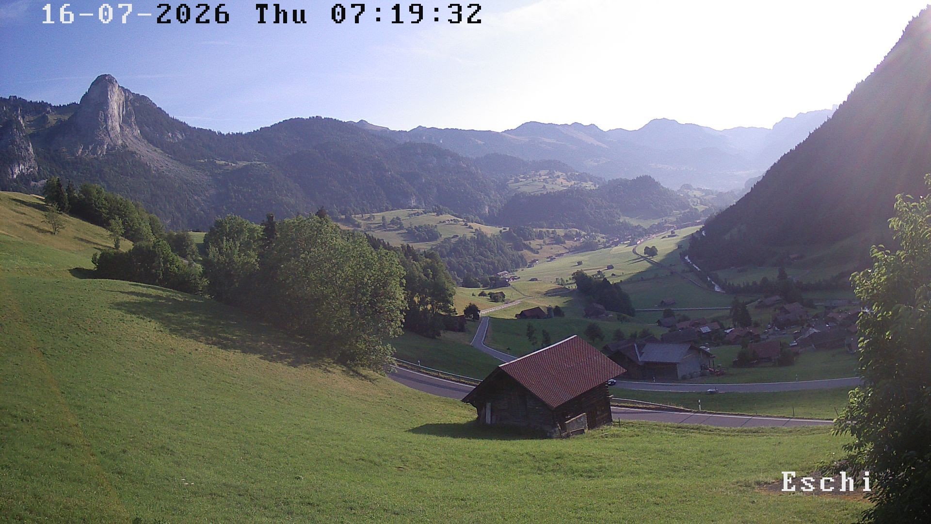 Archiv Foto Webcam in Boltigen-Eschi am Jaunpass